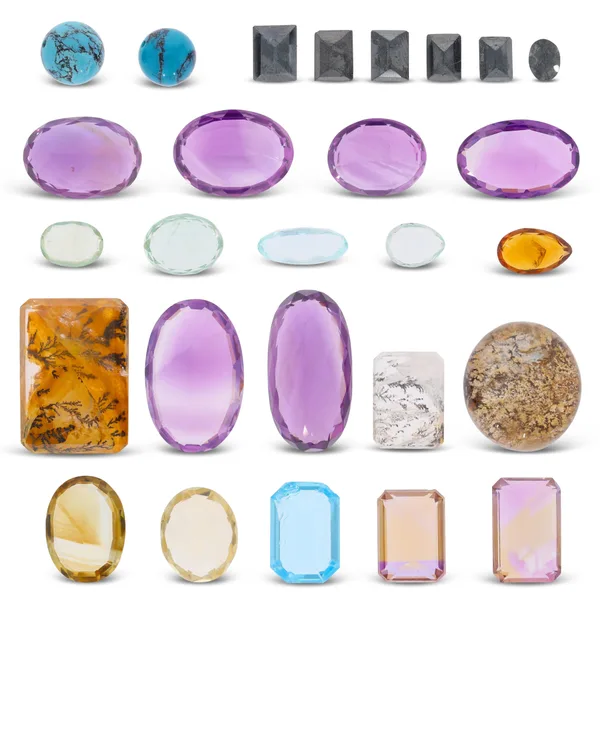 Lot Edelsteine