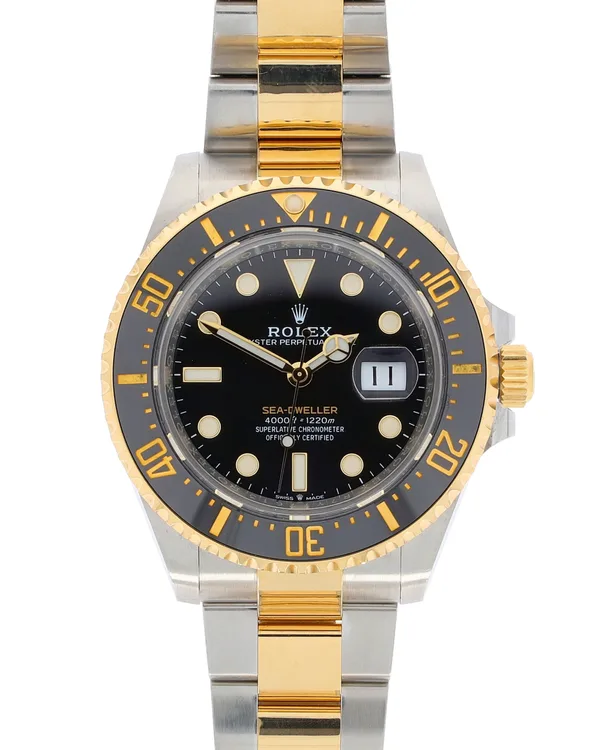Herrenuhr – ROLEX Oyster Perpetual Sea-Dweller Full set