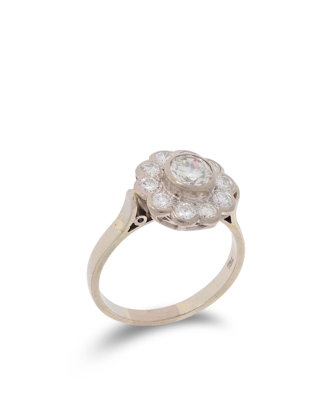 Damenring - Weissgold mit Diamanten 1.90ct