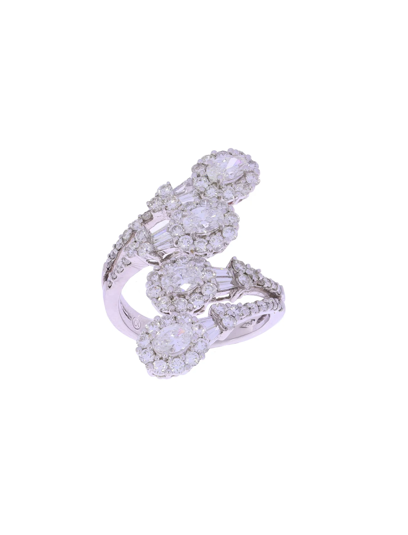 Damenring mit Diamanten 2.55ct