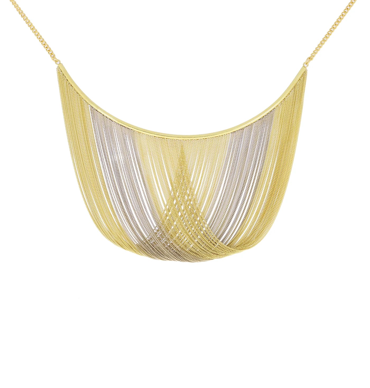 Collier – gewoben mit Ketten