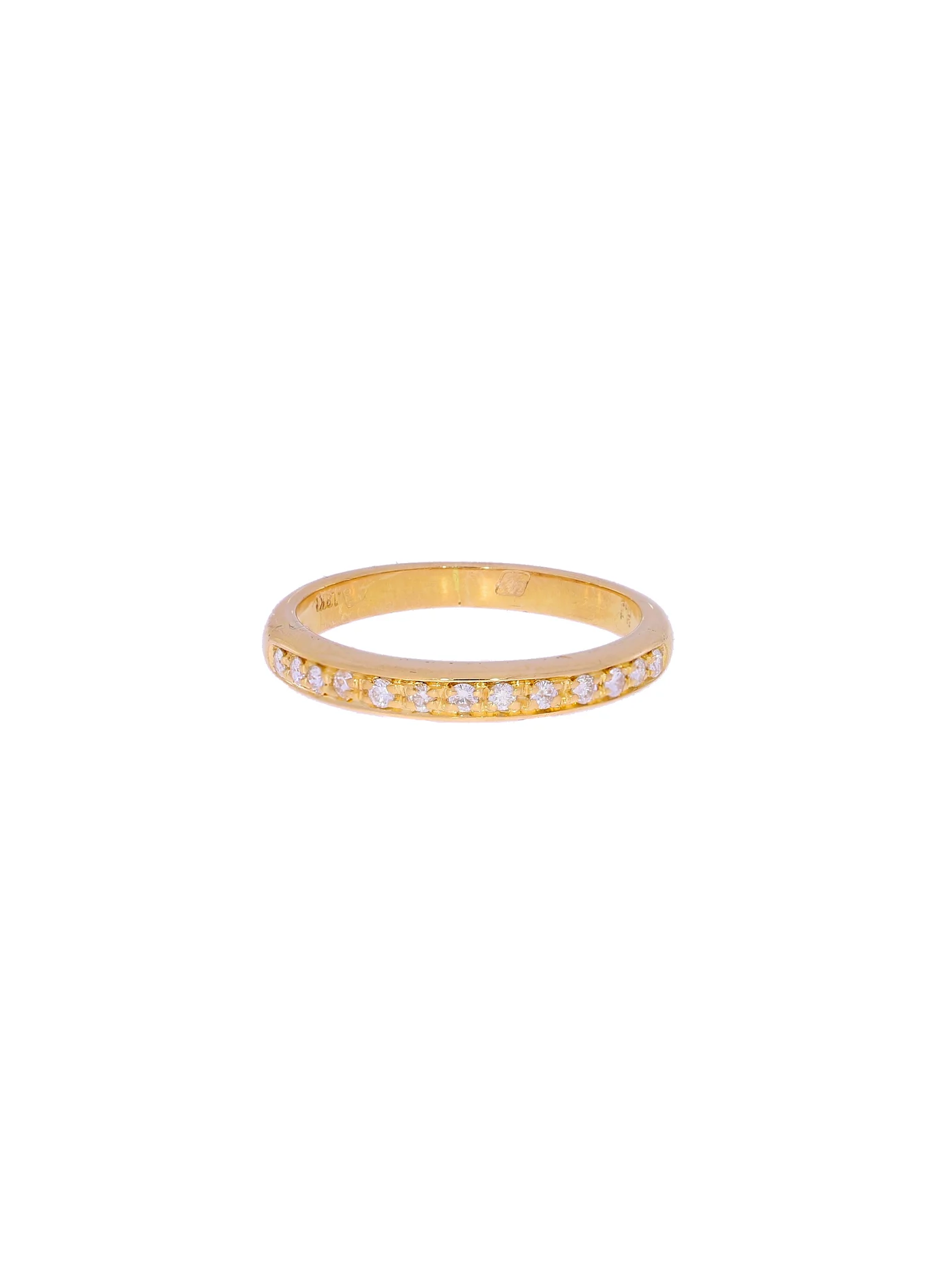 Damenring – Roségold mit Diamanten