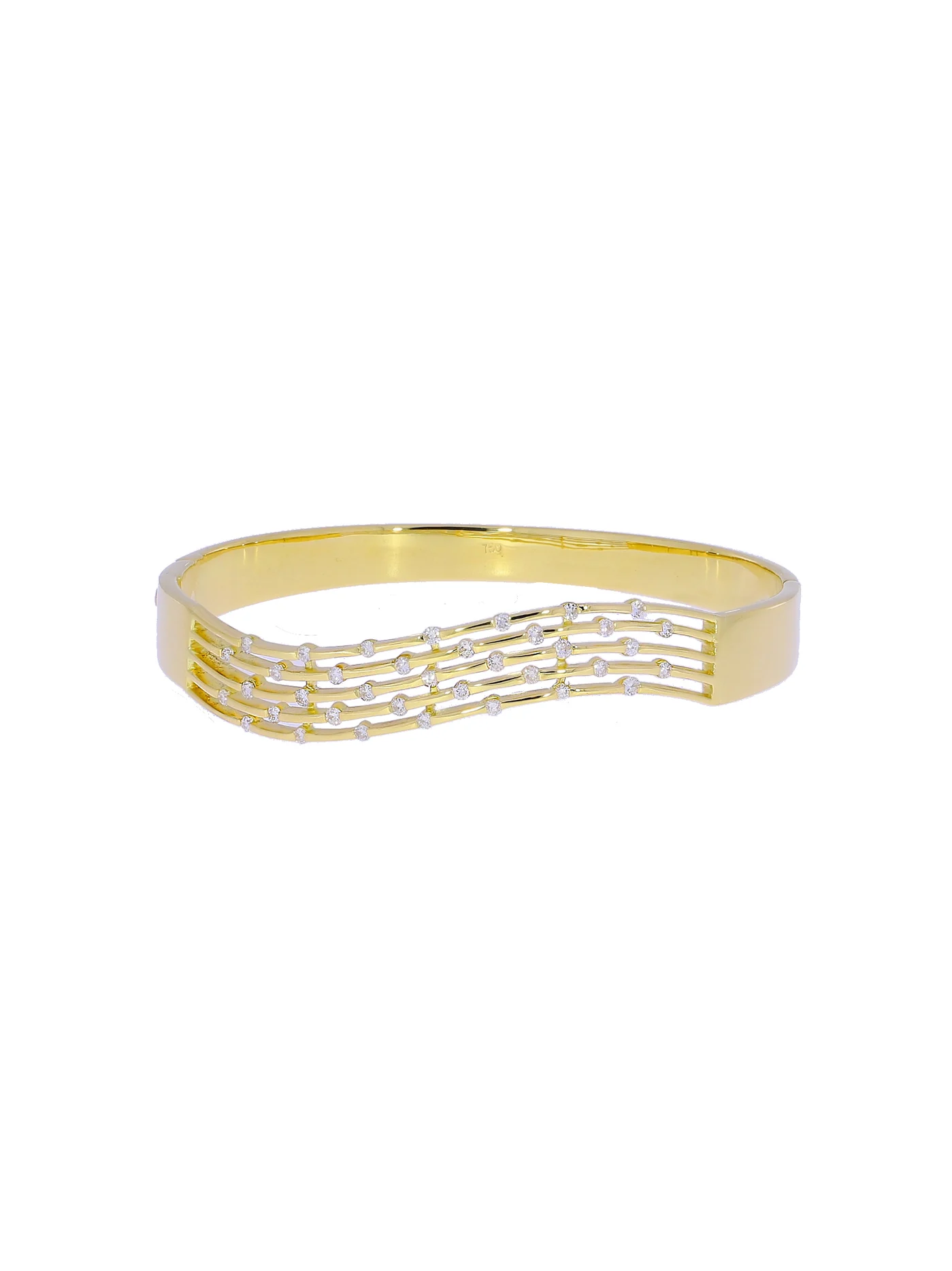 Bracelet – Gelbgold mit Diamanten 0.51ct