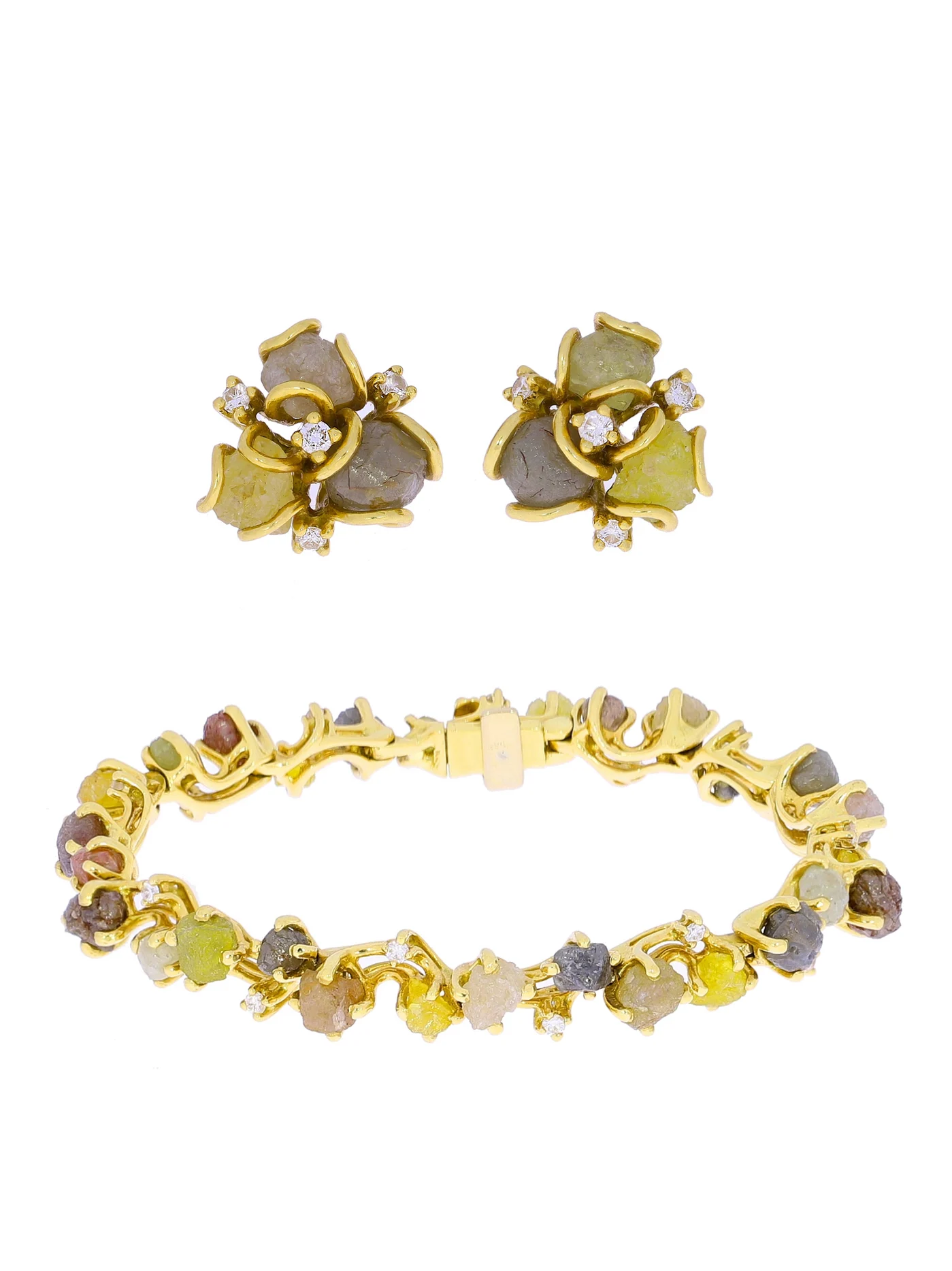 Set – GOLDBAUR Ohrstecker und Bracelet
