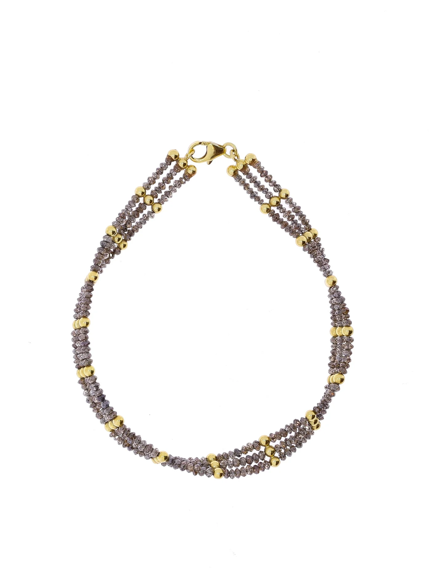 Bracelet – Gelbgold mit Diamanten