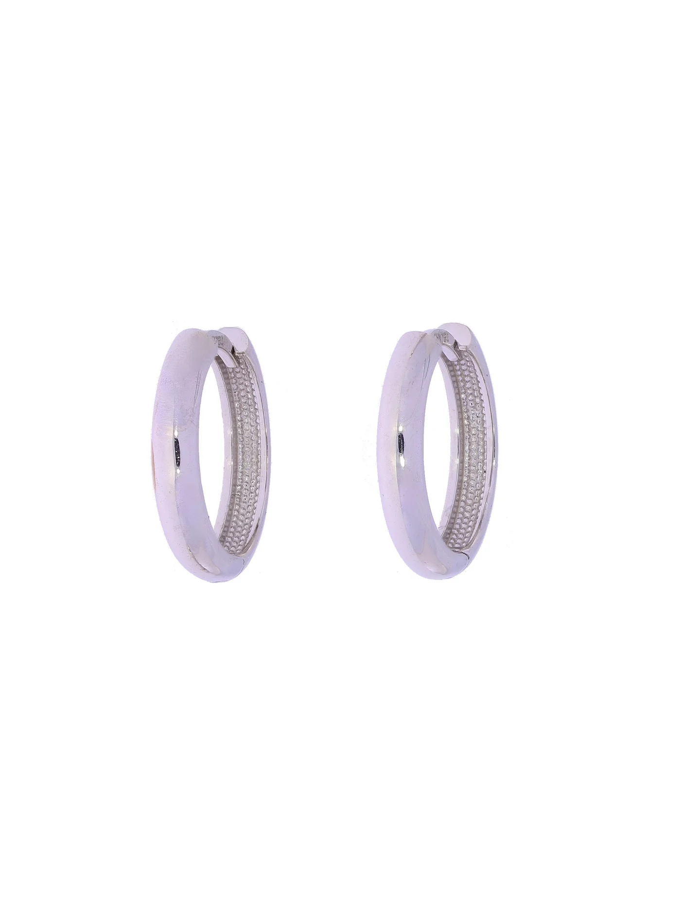 Hoop earrings – BUCHERER Classics white gold