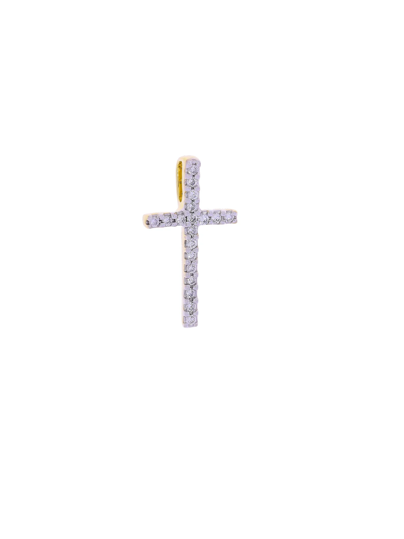 Anhänger – CHRIST Bicolor mit Diamanten