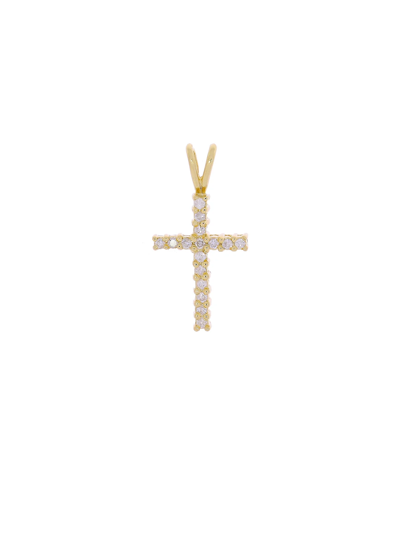 Anhänger – Gelbgold mit Diamanten