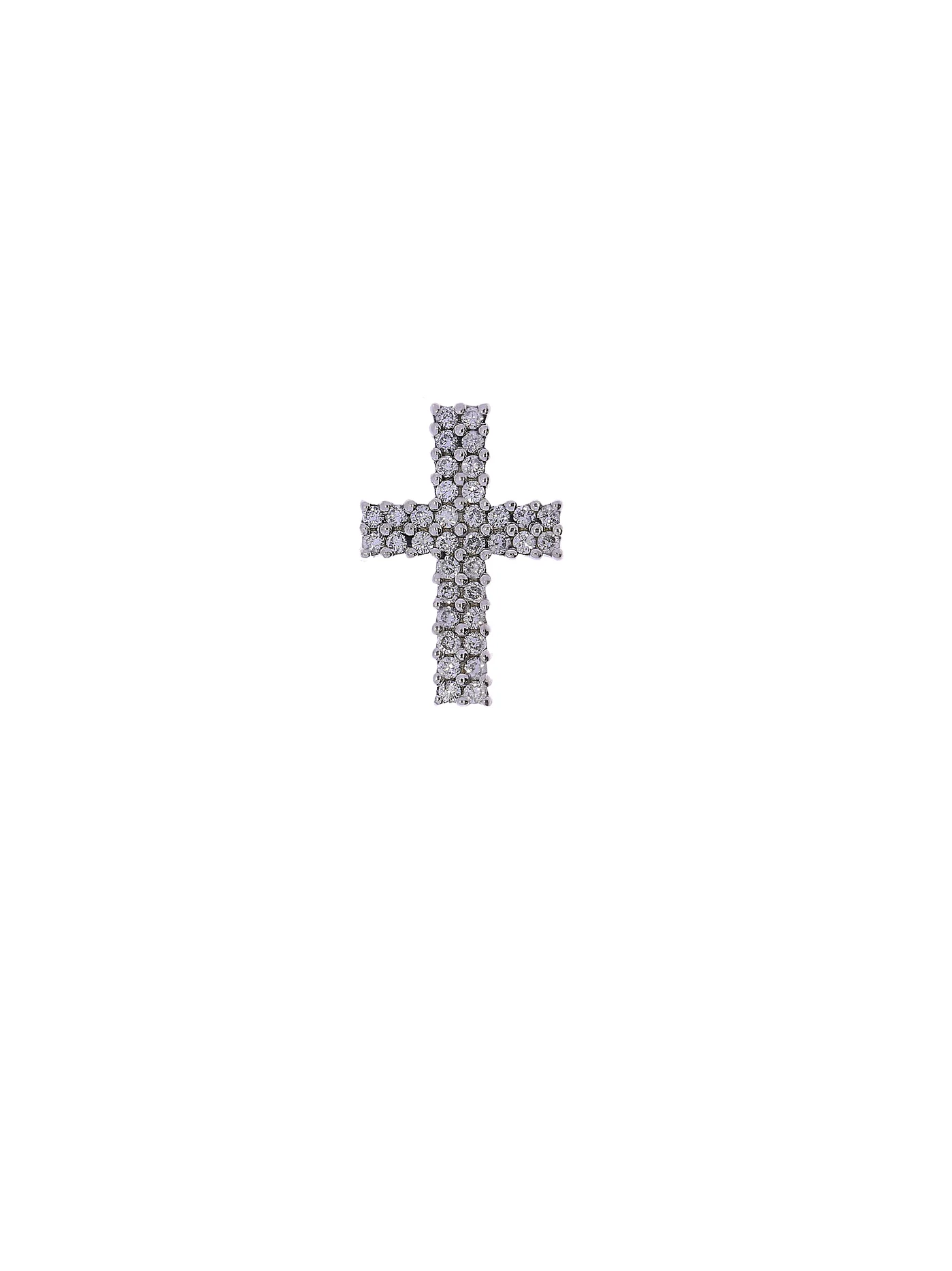 Anhänger – Weissgold mit Diamanten