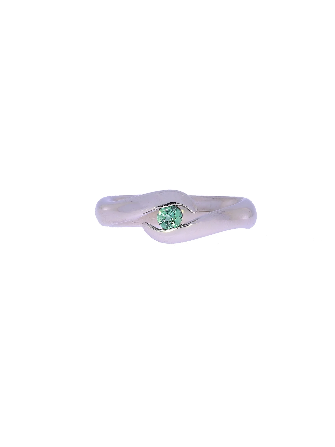 Damenring – Palladium mit Chrysoberyll