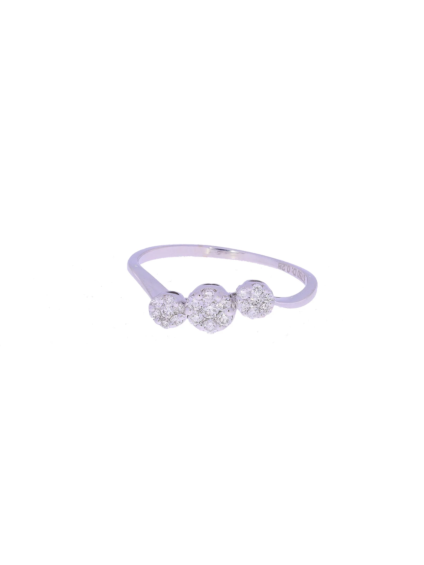 Damenring – FREDY SADIK Weissgold mit Diamanten