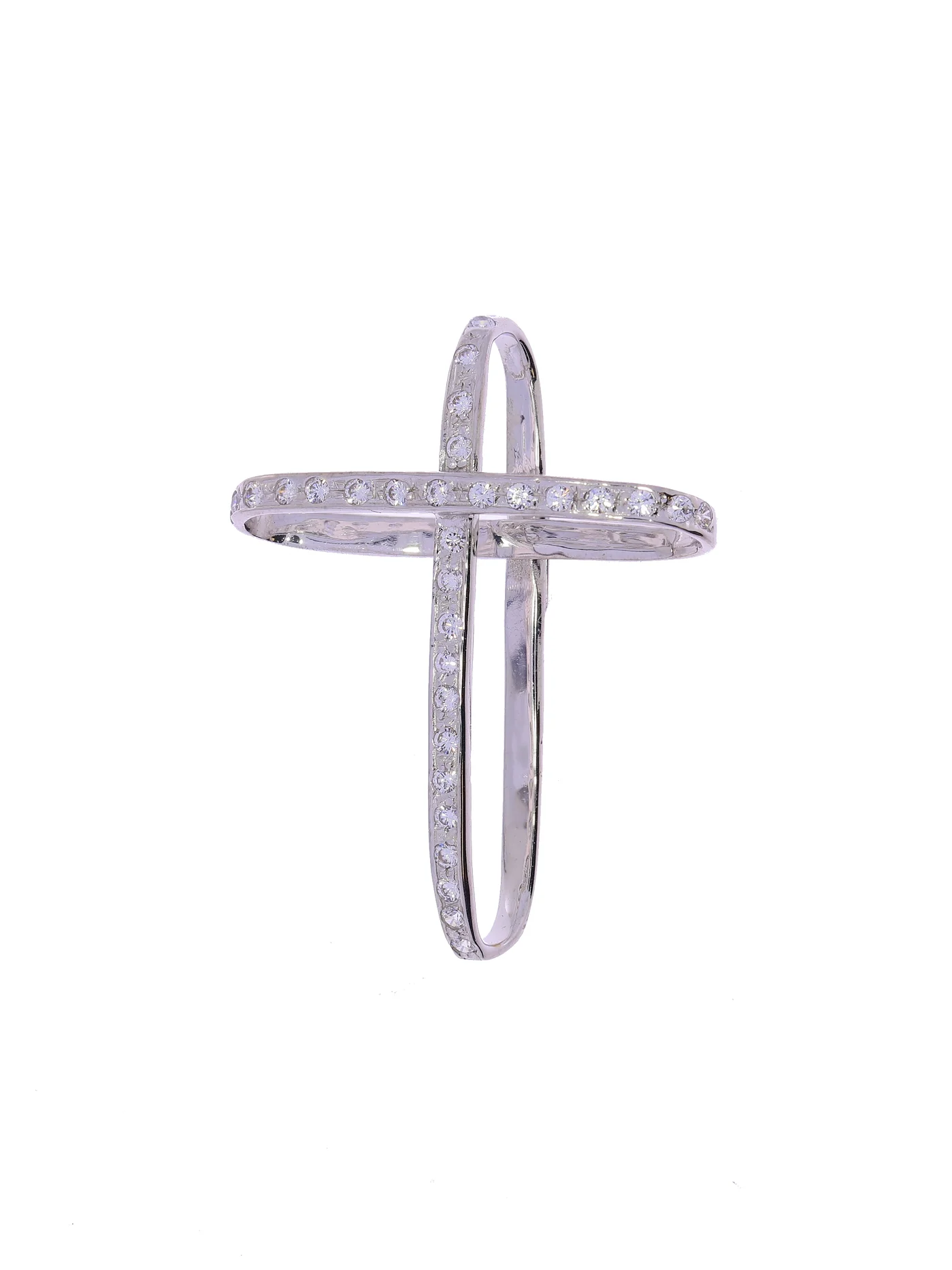Anhänger – Weissgold mit Diamanten