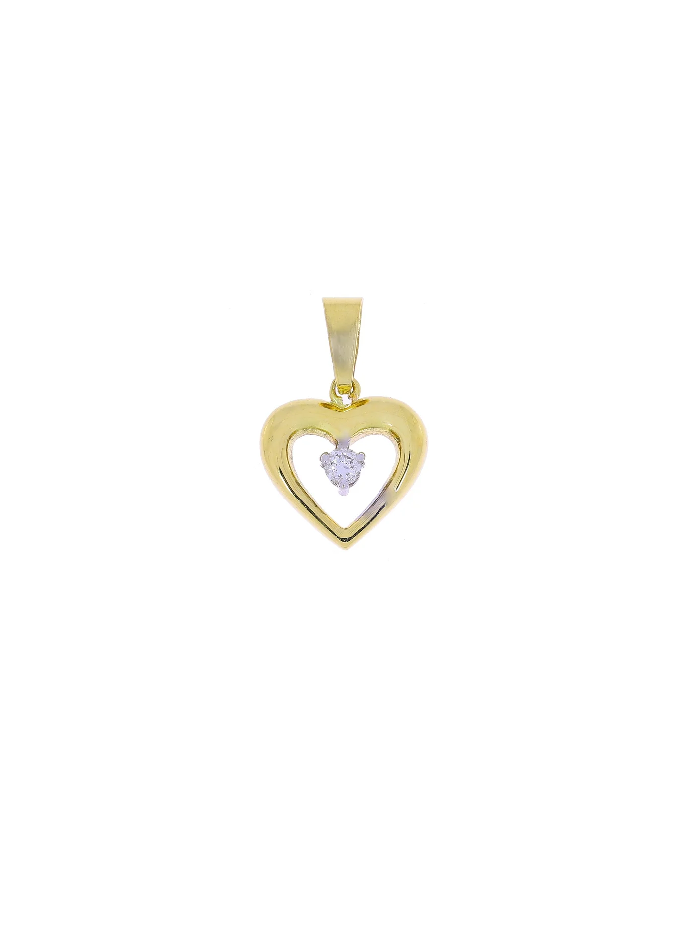 Anhänger – Gelbgold mit Diamant