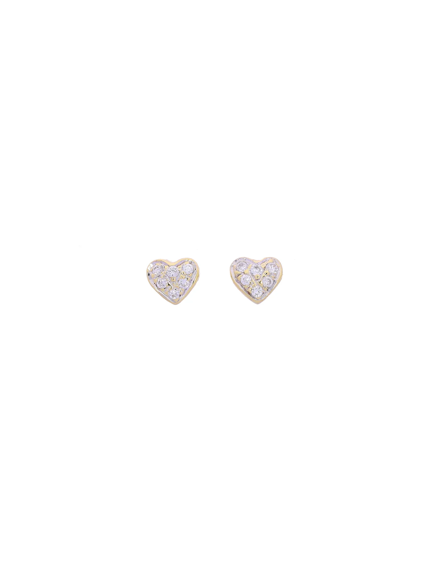 Ohrstecker – Gelbgold mit Diamanten