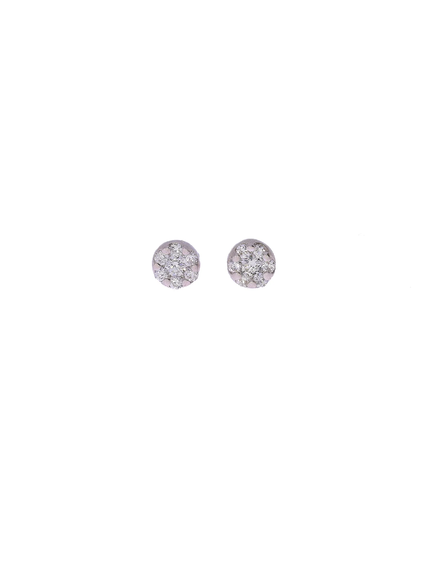 Ohrstecker – Weissgold mit Diamanten