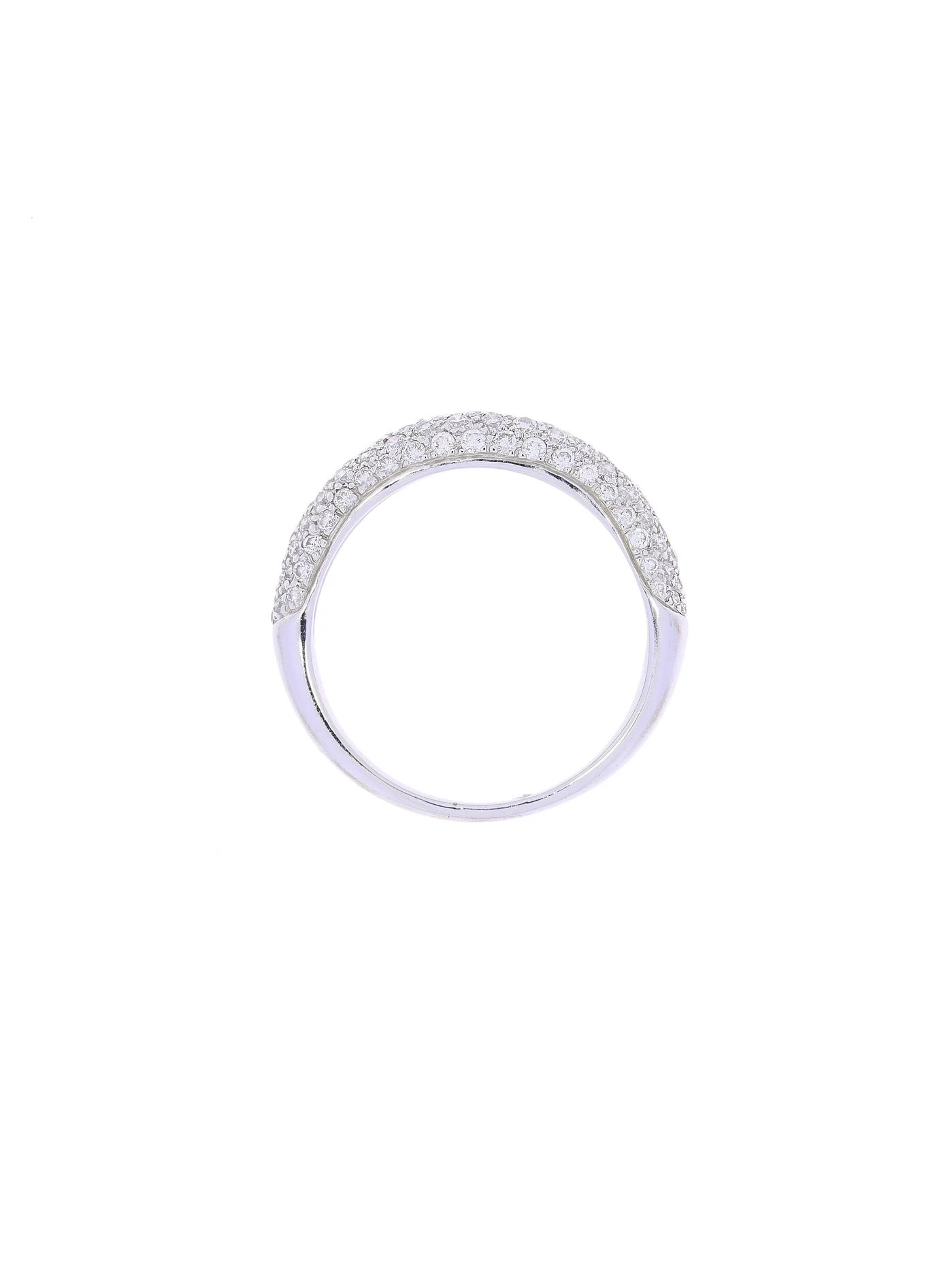 Damenring – Weissgold mit Diamanten
