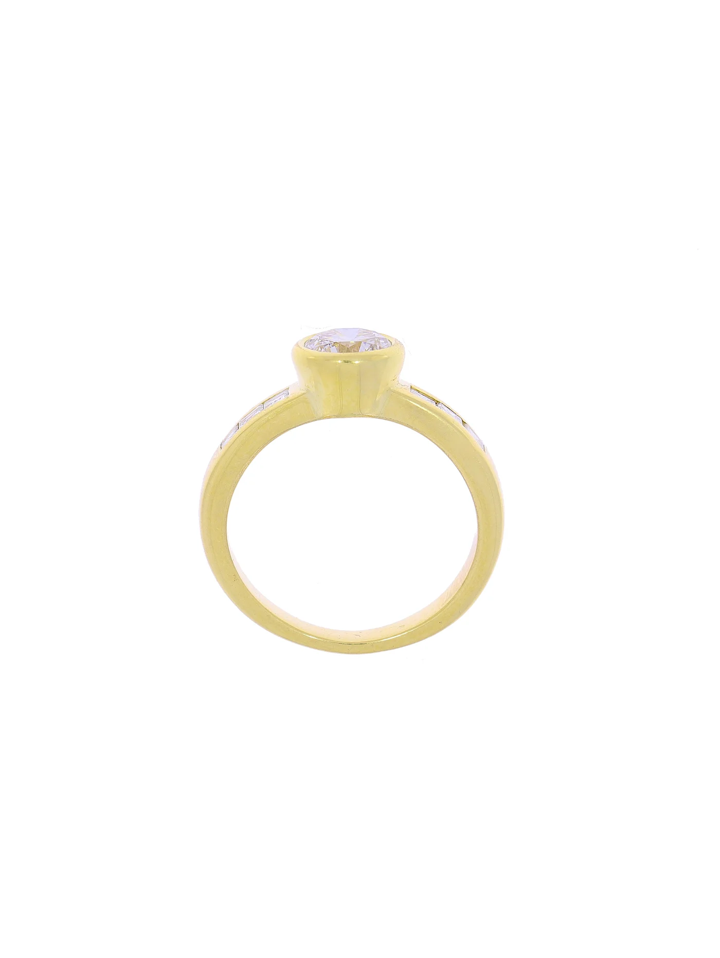 Damenring – Solitaire