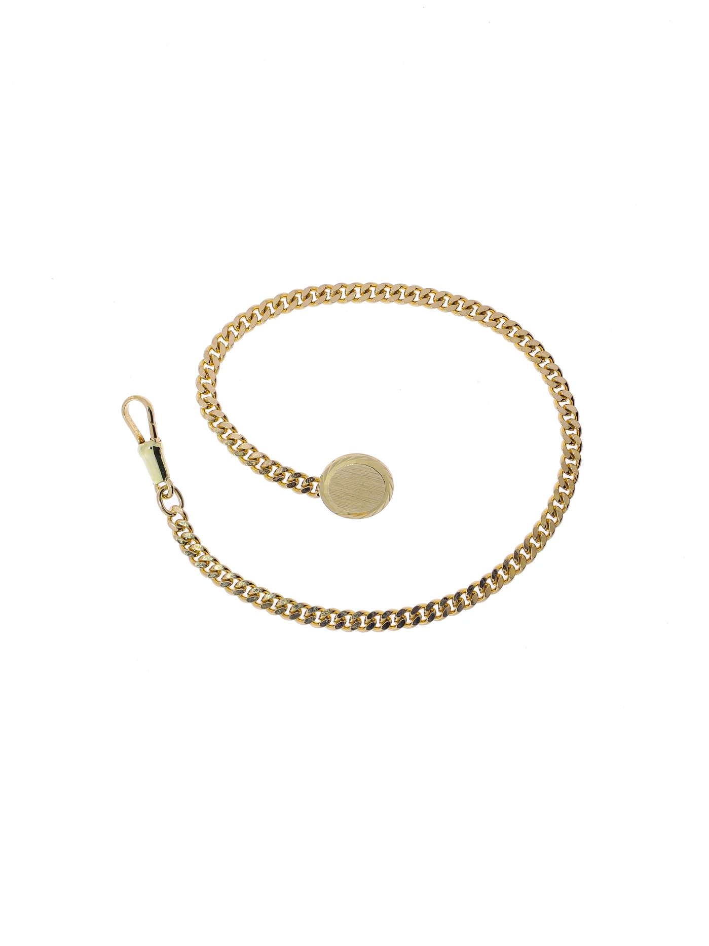 Pocket watch chain – yellow gold