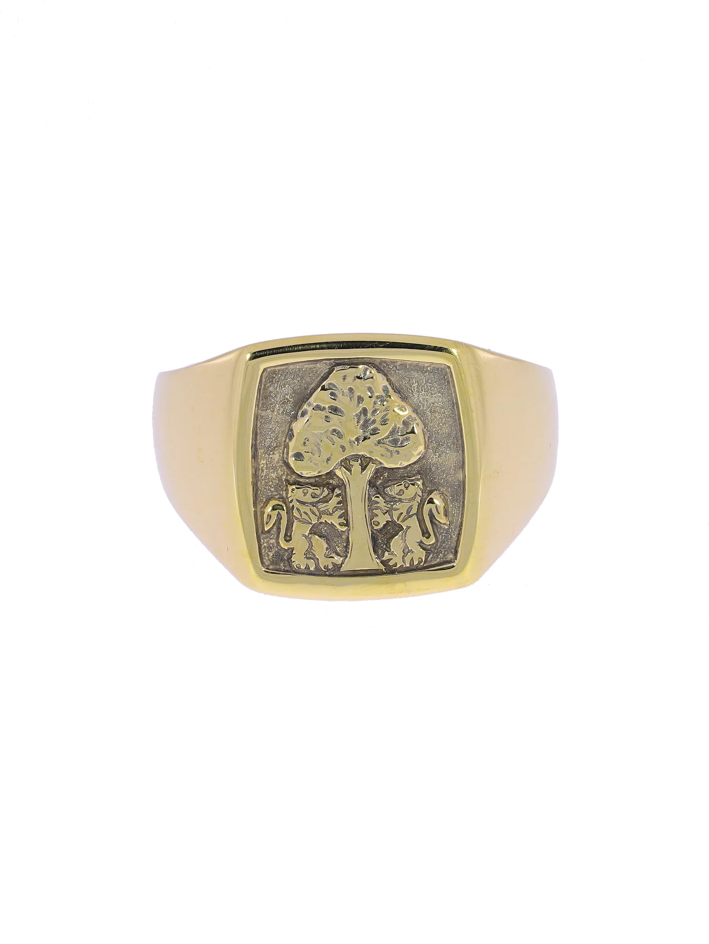 Herrenring – Gelbgold