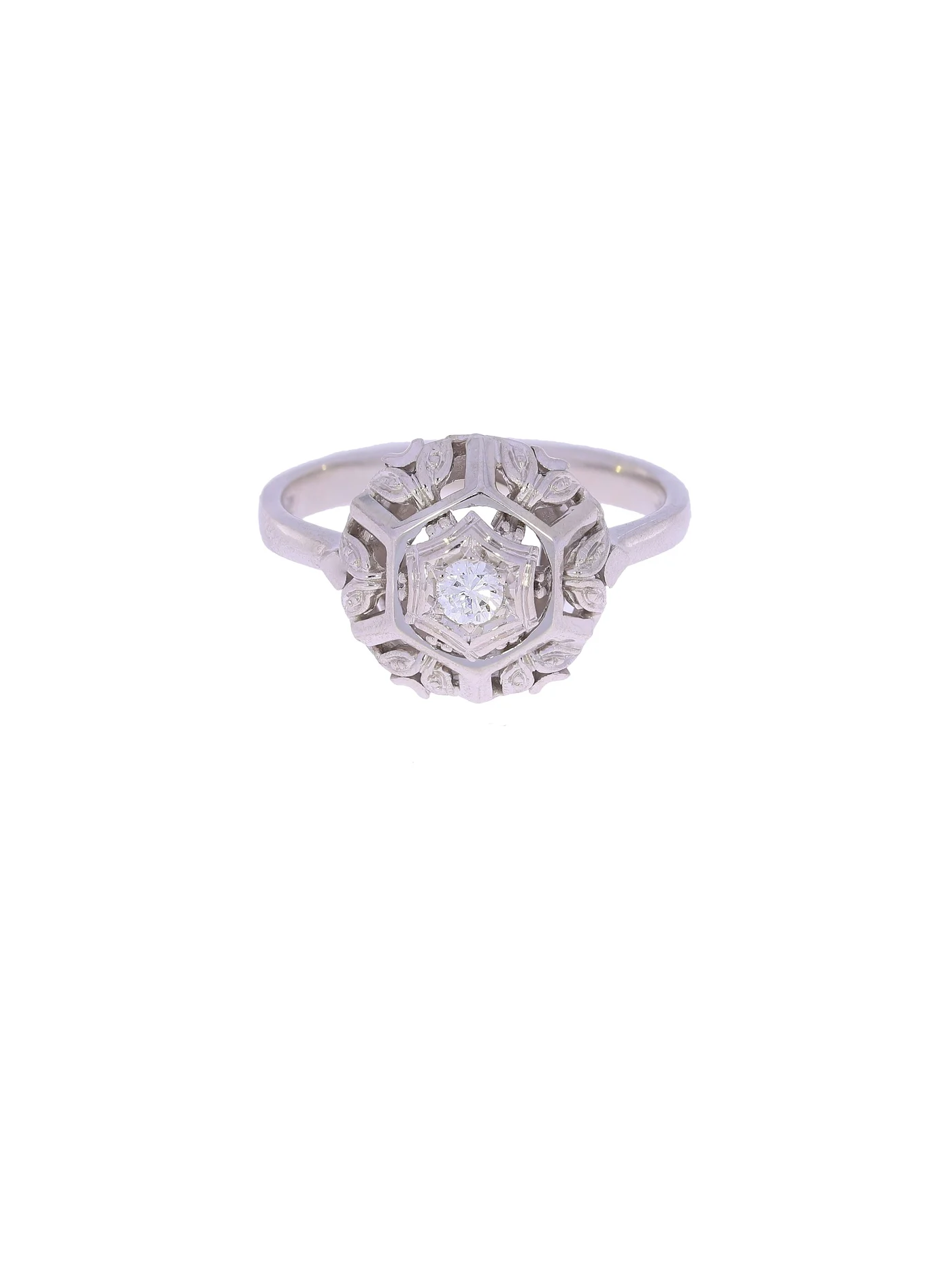Damenring – Solitaire