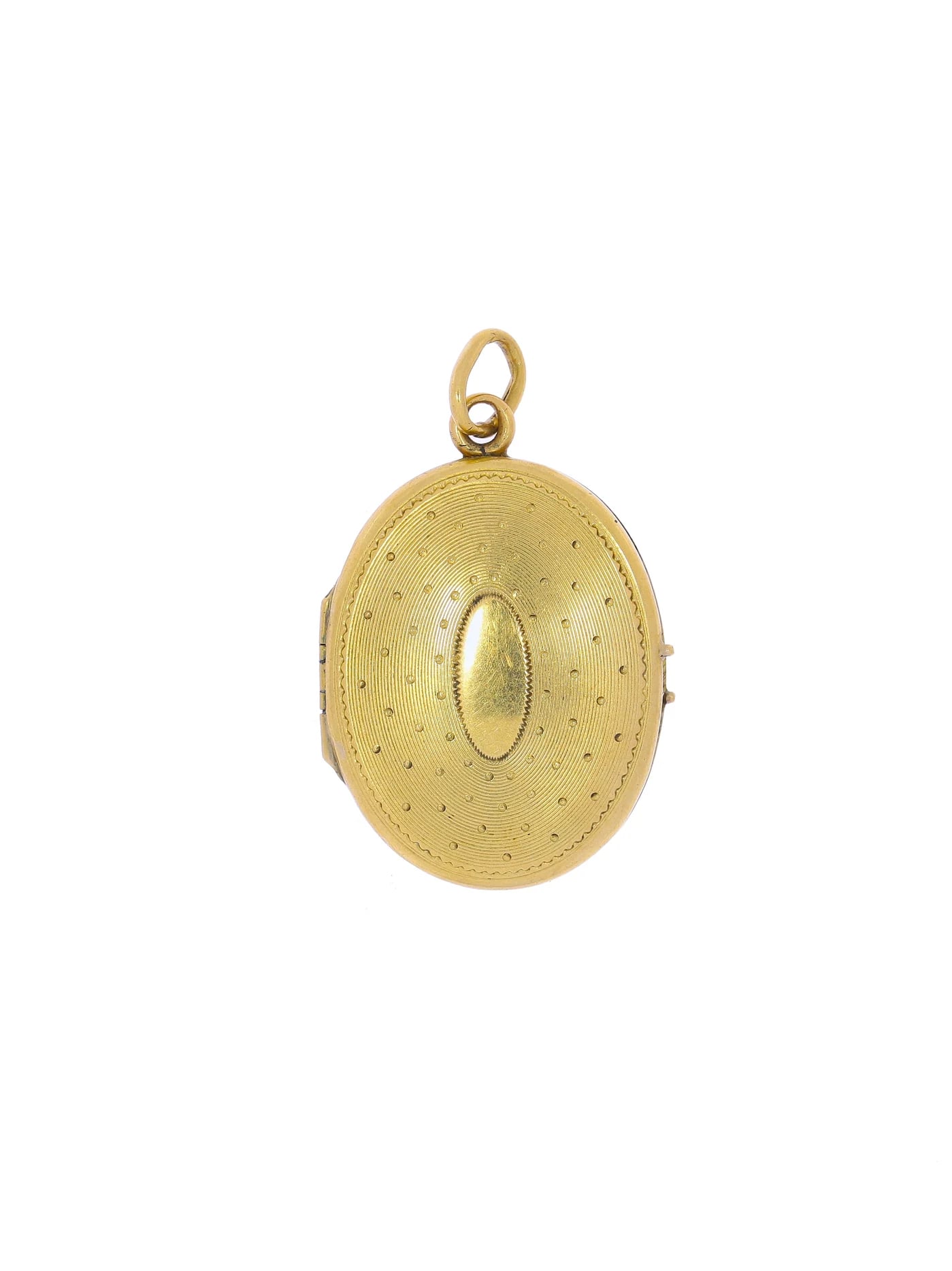 Medaillon-Anhänger – Gelbgold