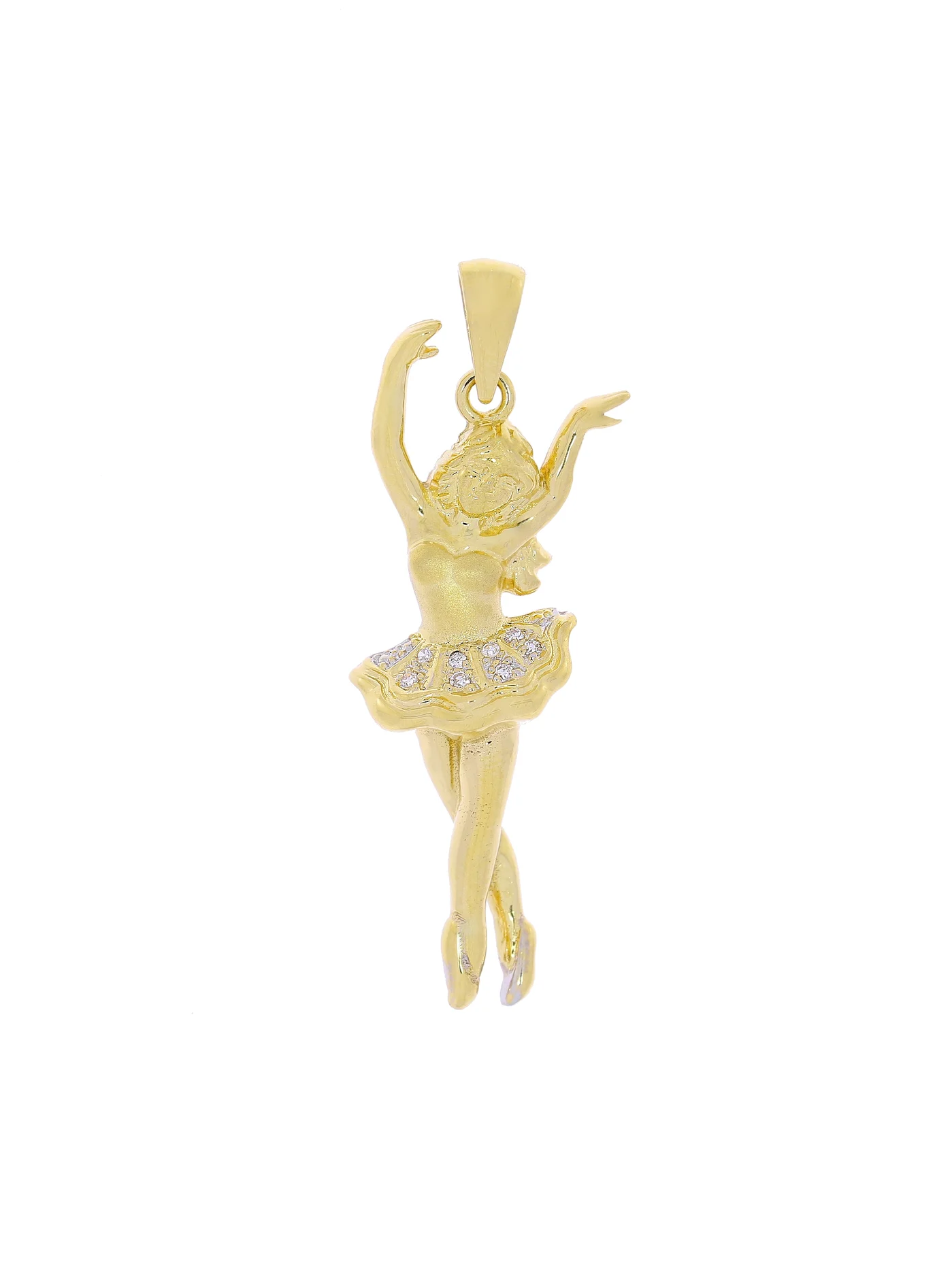 Anhänger – Gelbgold mit Diamanten