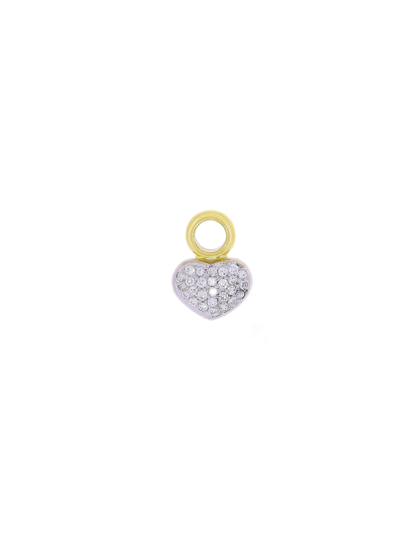 Anhänger – Bicolor mit Diamanten
