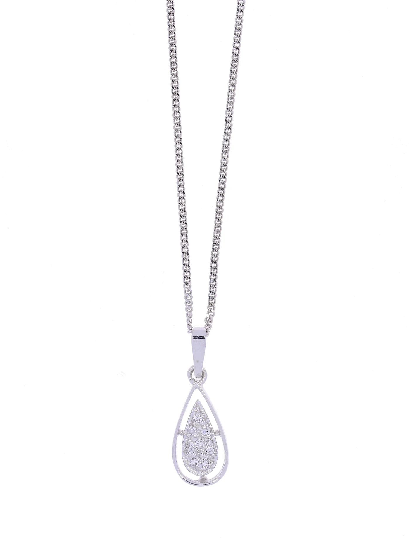 Halskette – Weissgold mit Diamanten