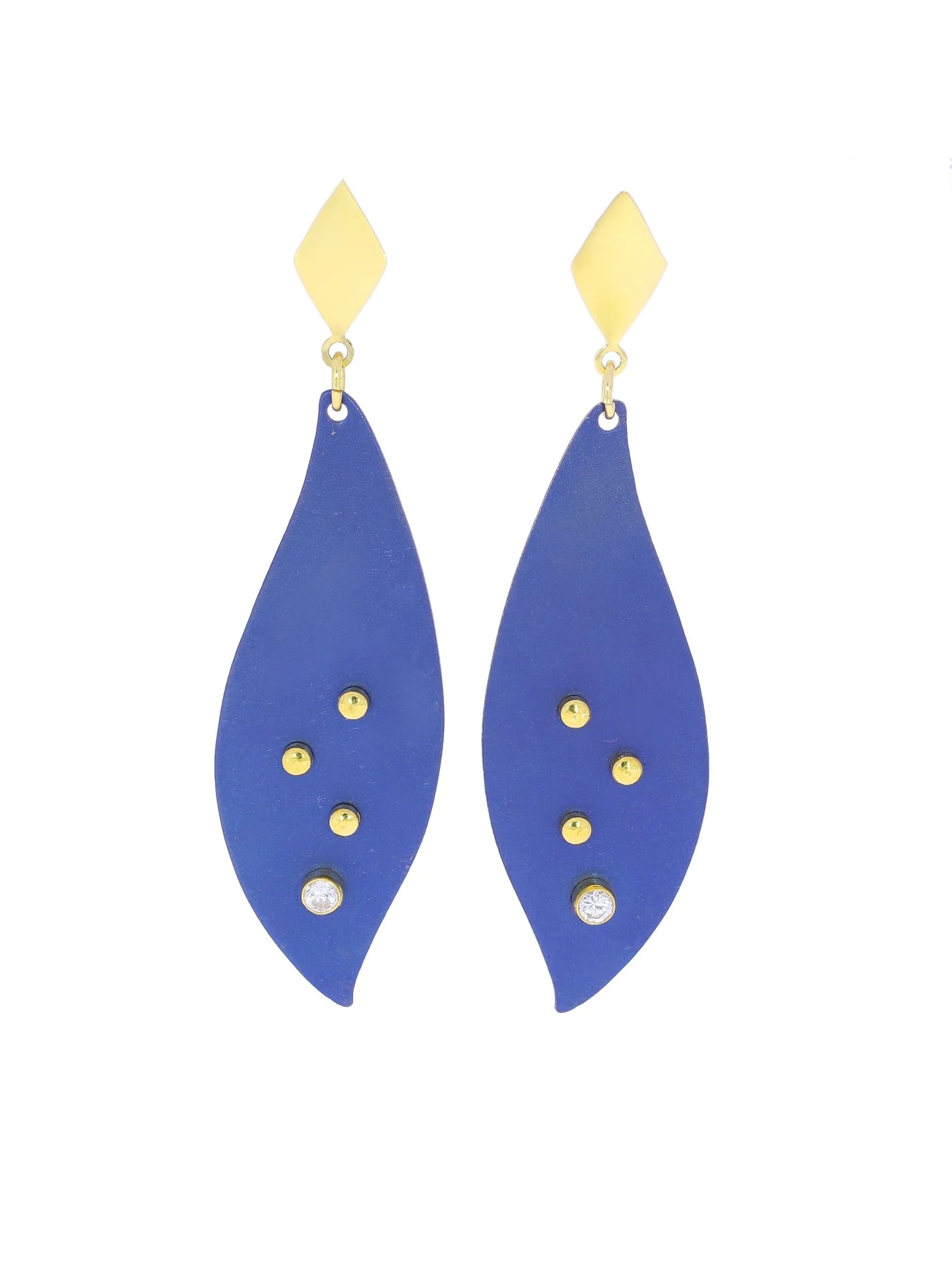 Ohrstecker – Gelbgold mit Diamant