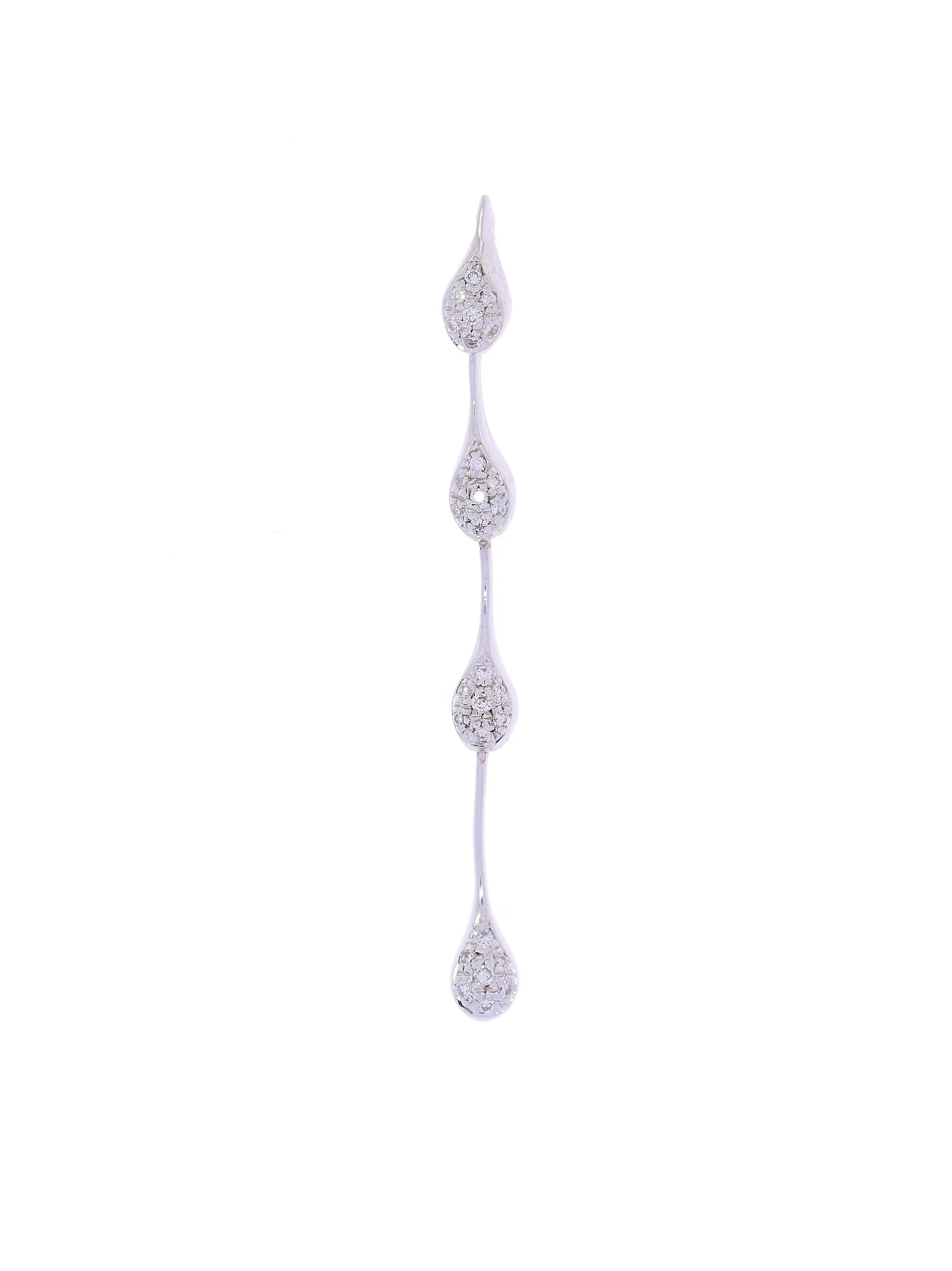 Anhänger – Weissgold mit Diamanten