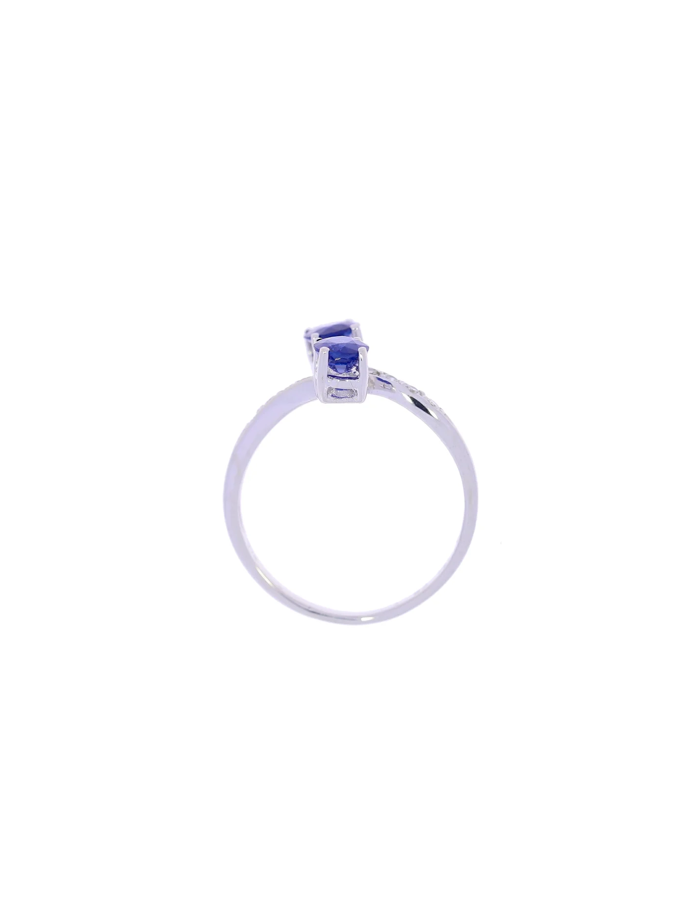 Ladies’ ring – BUCHERER white gold with sapphires and diamonds