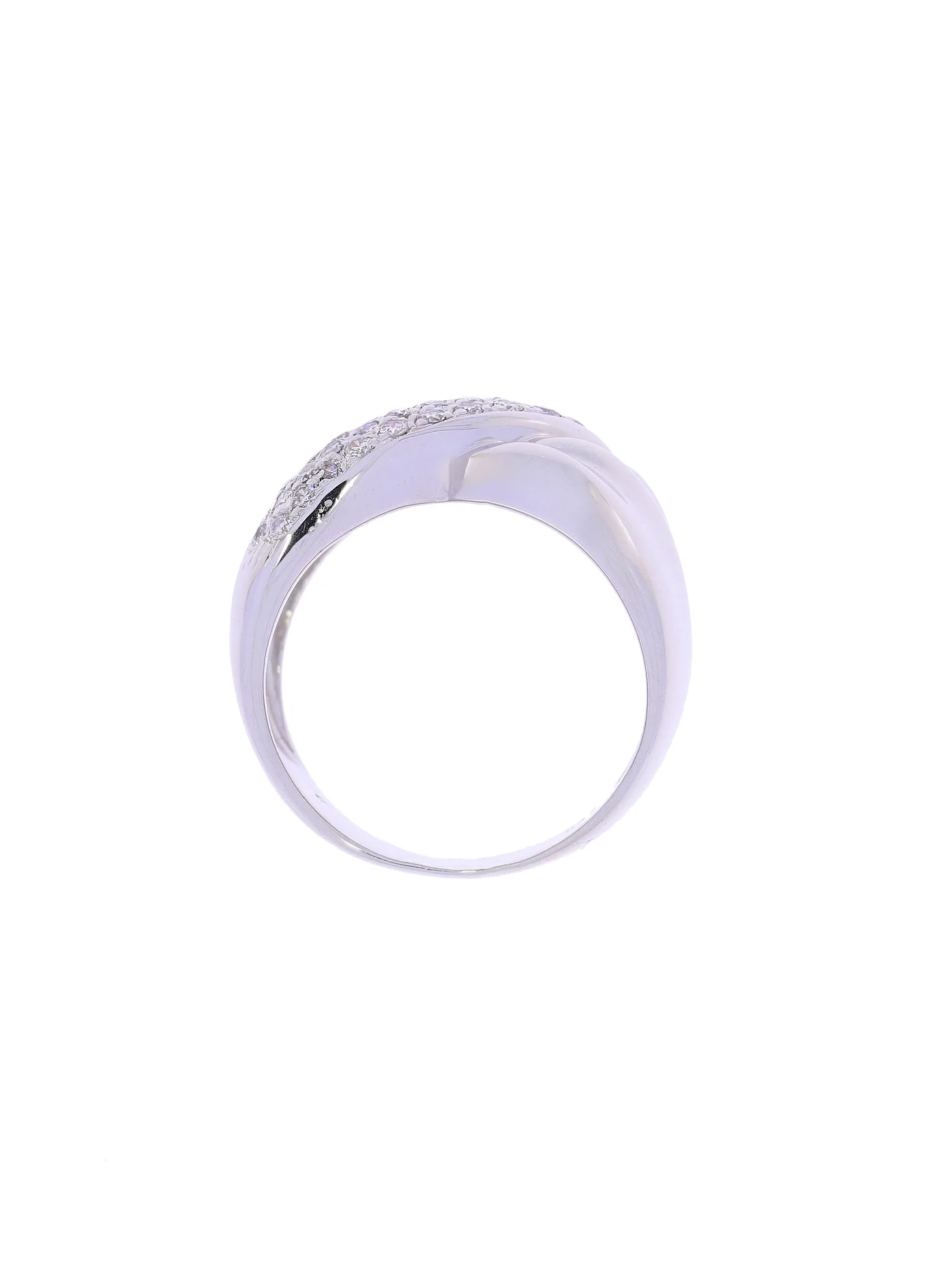Ladies’ ring – KURZ white gold with diamonds