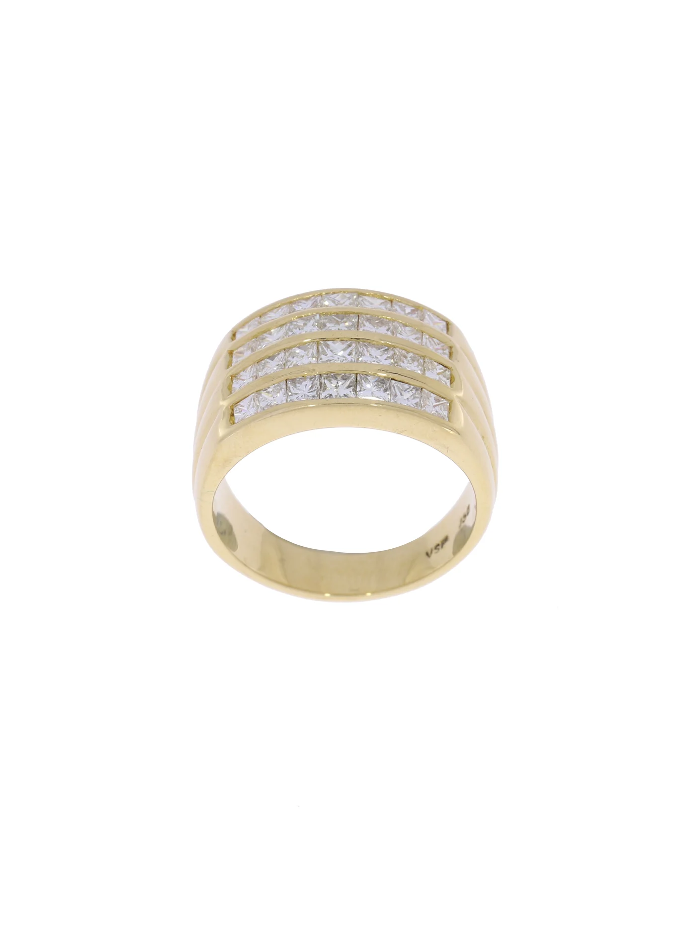Damenring – Roségold mit Diamanten 2.24ct