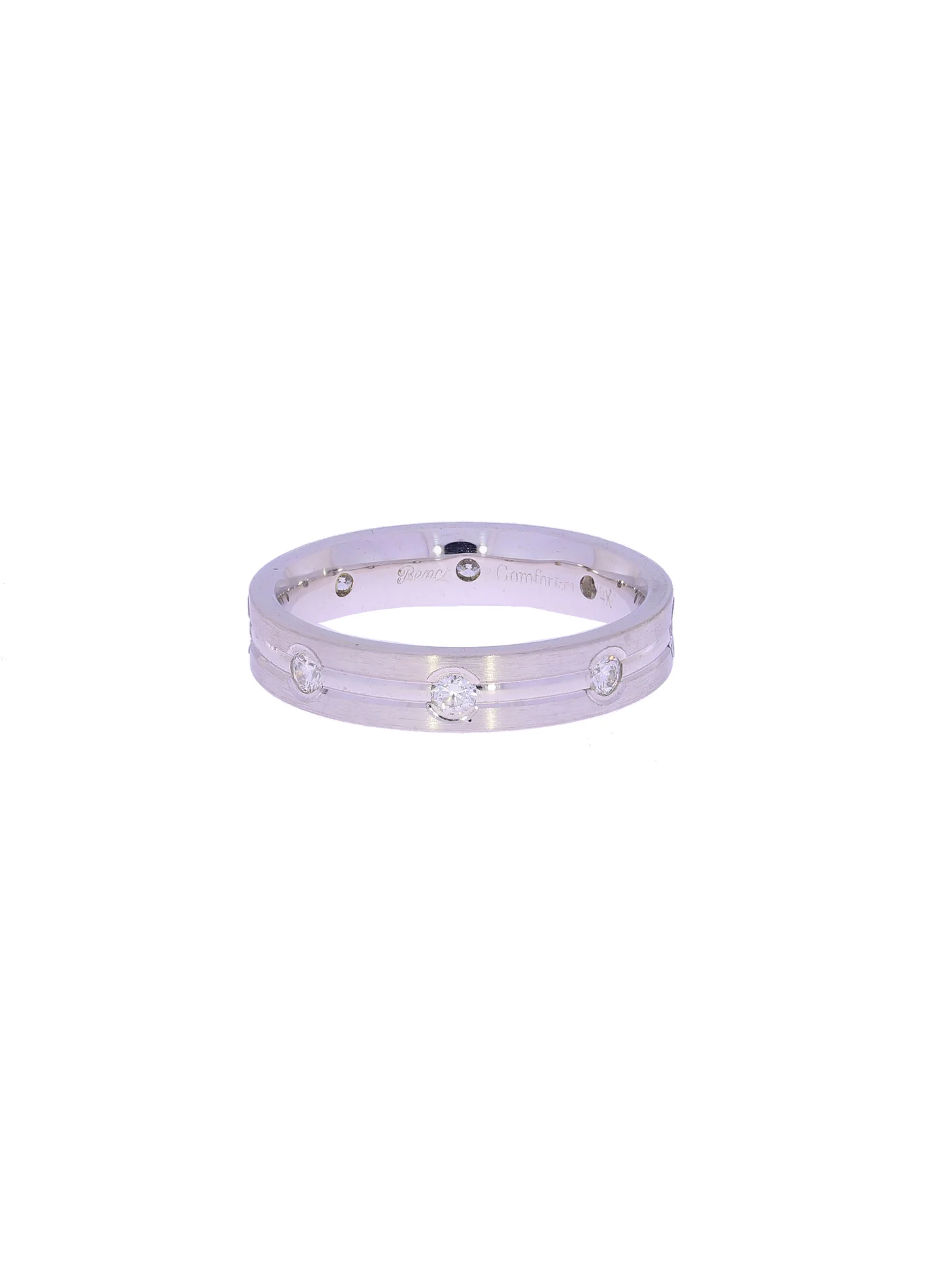 Damenring – BENCH Weissgold mit Diamanten 0.16ct