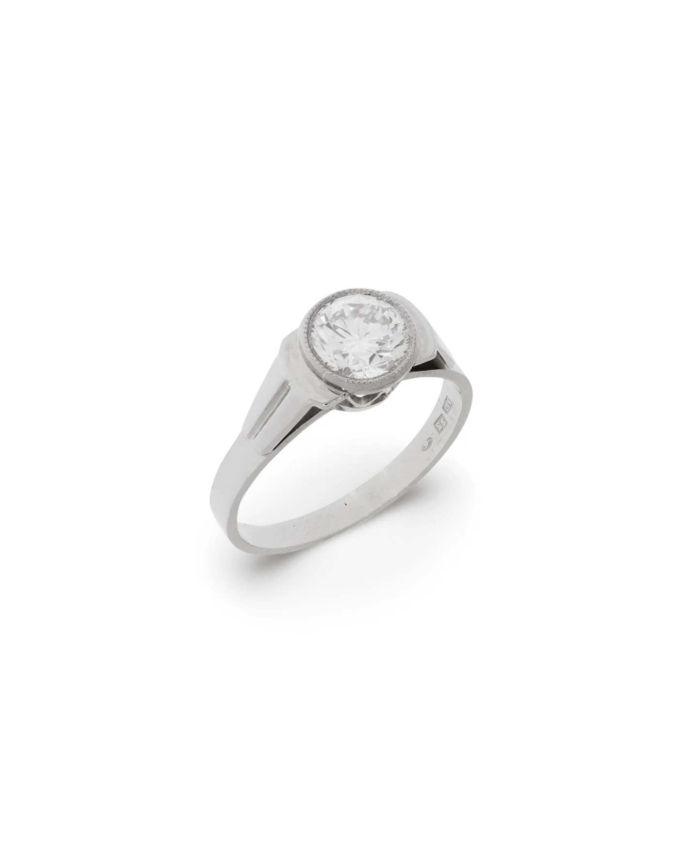Damenring – Solitaire mit 1.30ct