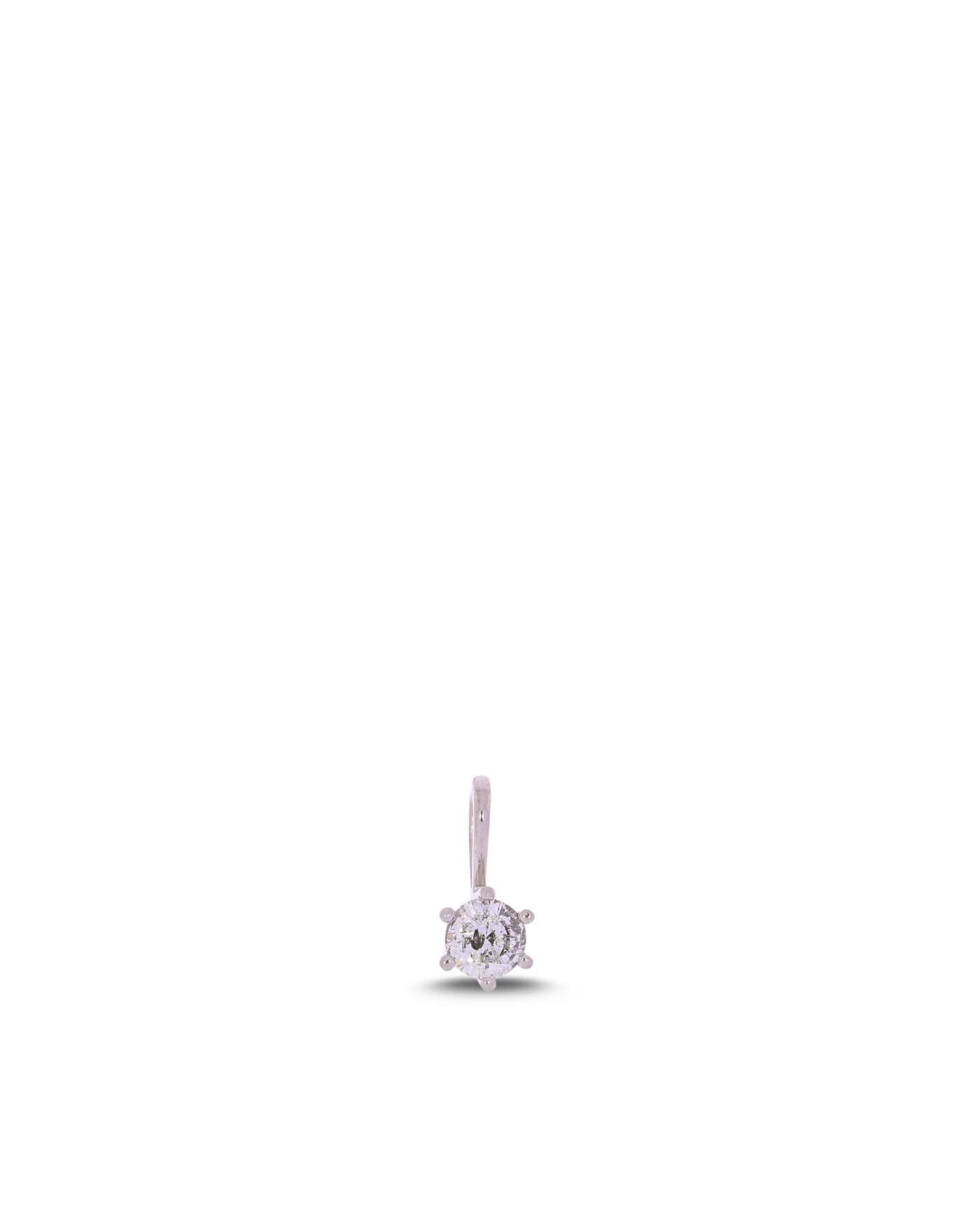 Anhänger – Solitaire Weissgold mit Diamant 0.3ct