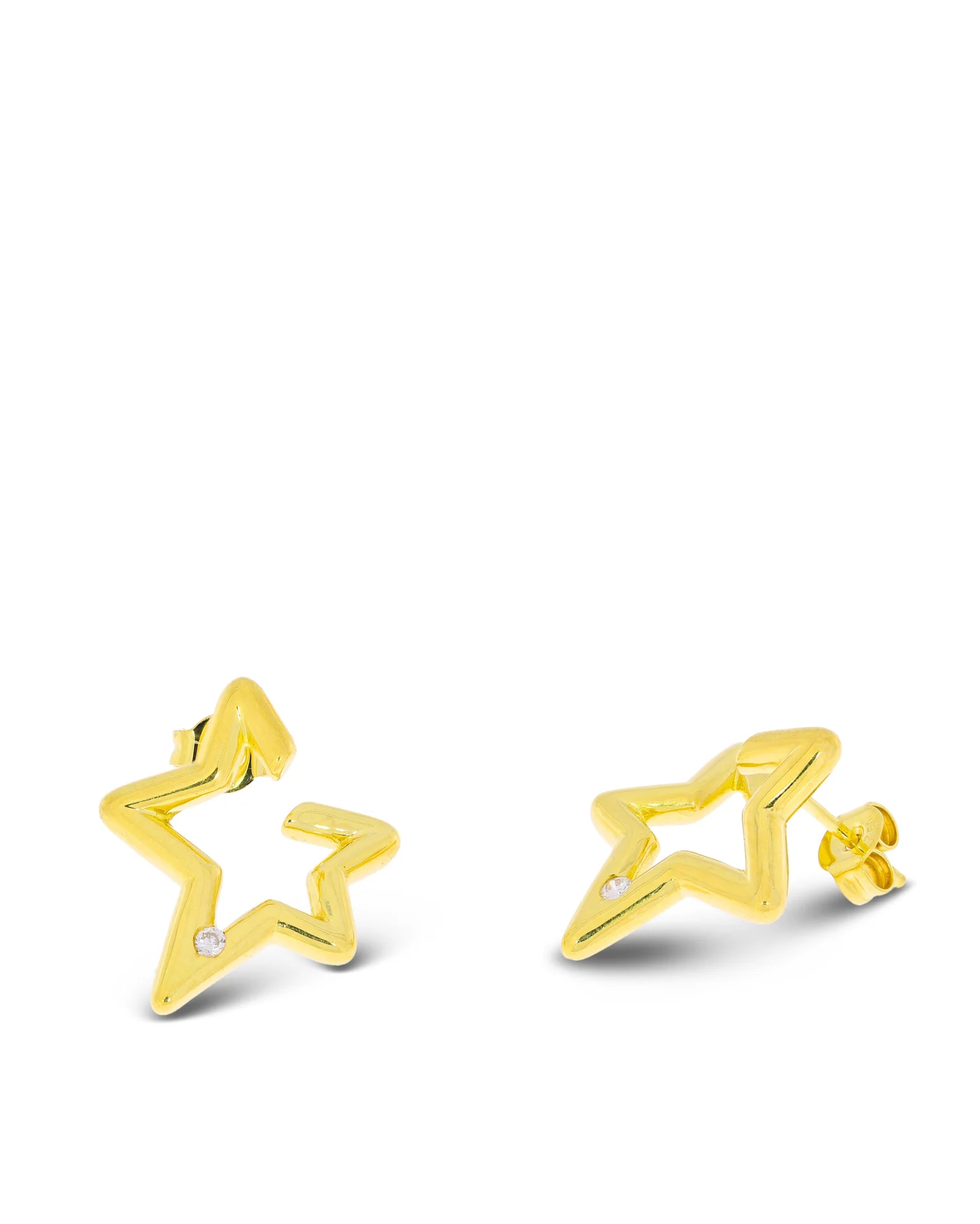 Ohrstecker – CHRIST Gelbgold mit Diamant