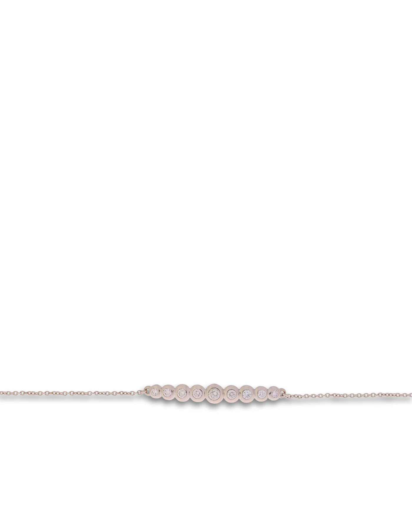 Armkette – Weissgold mit Brillanten 0.35ct