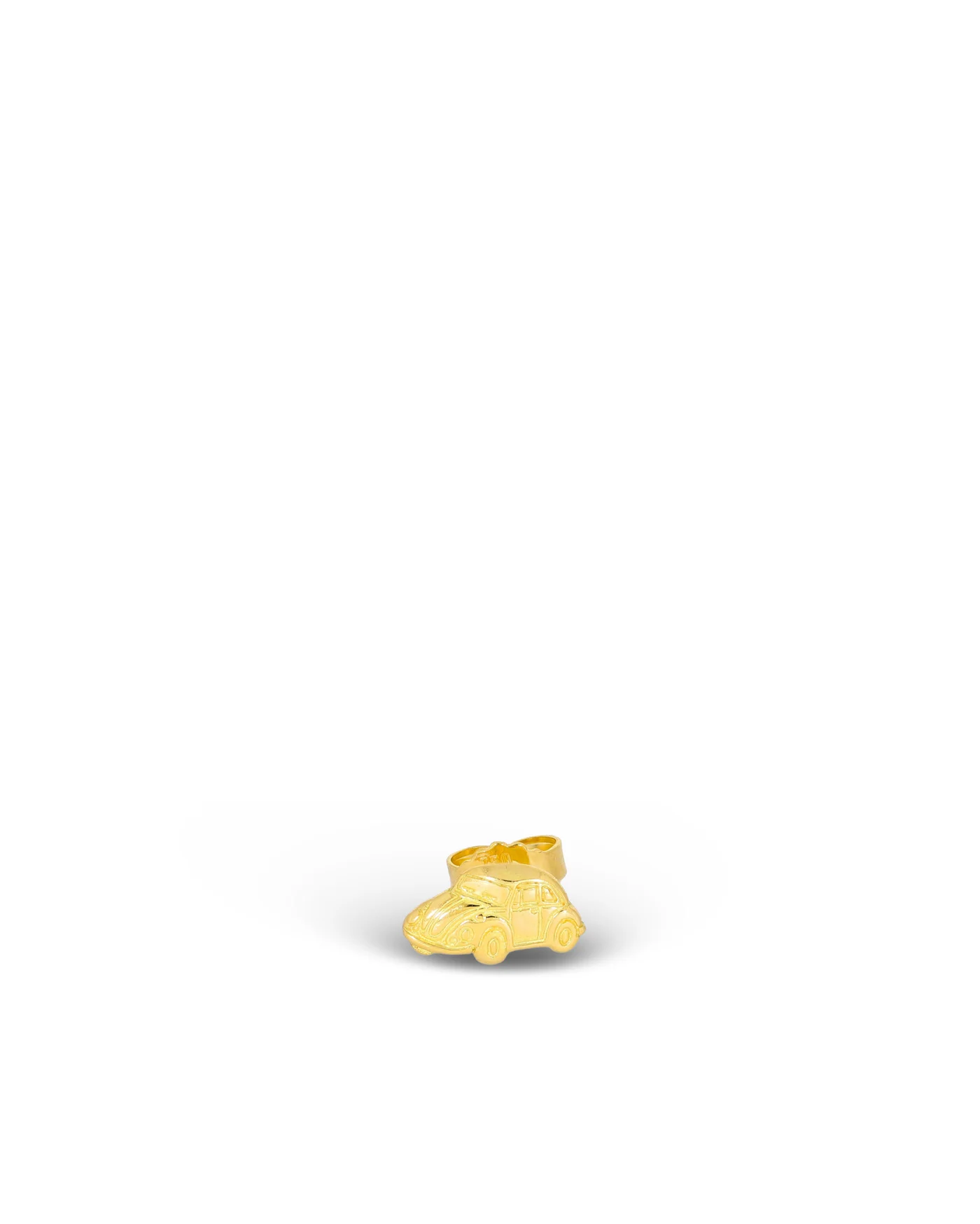 Ohrstecker - "VW Käfer" Gelbgold