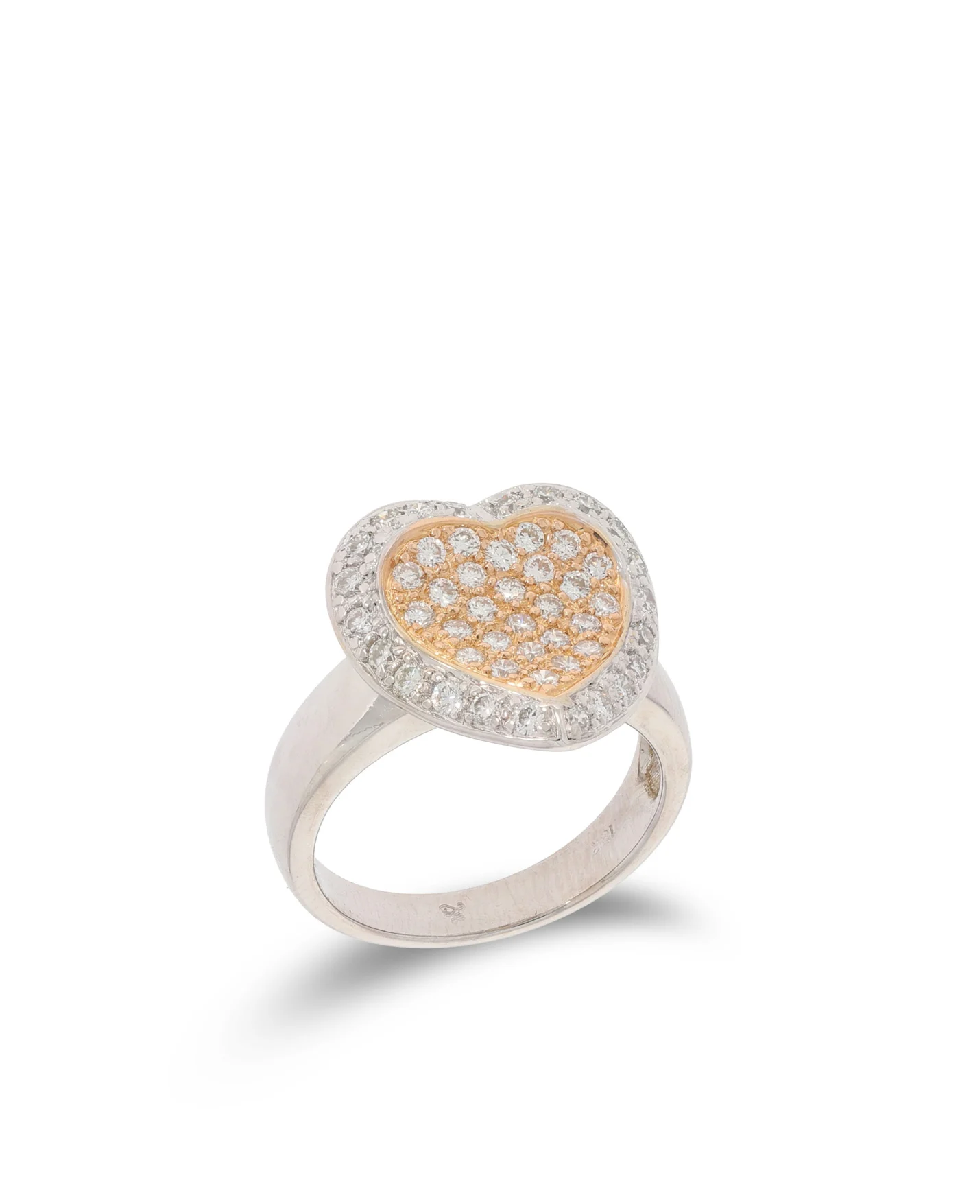 Damenring - Bicolor mit Brillanten