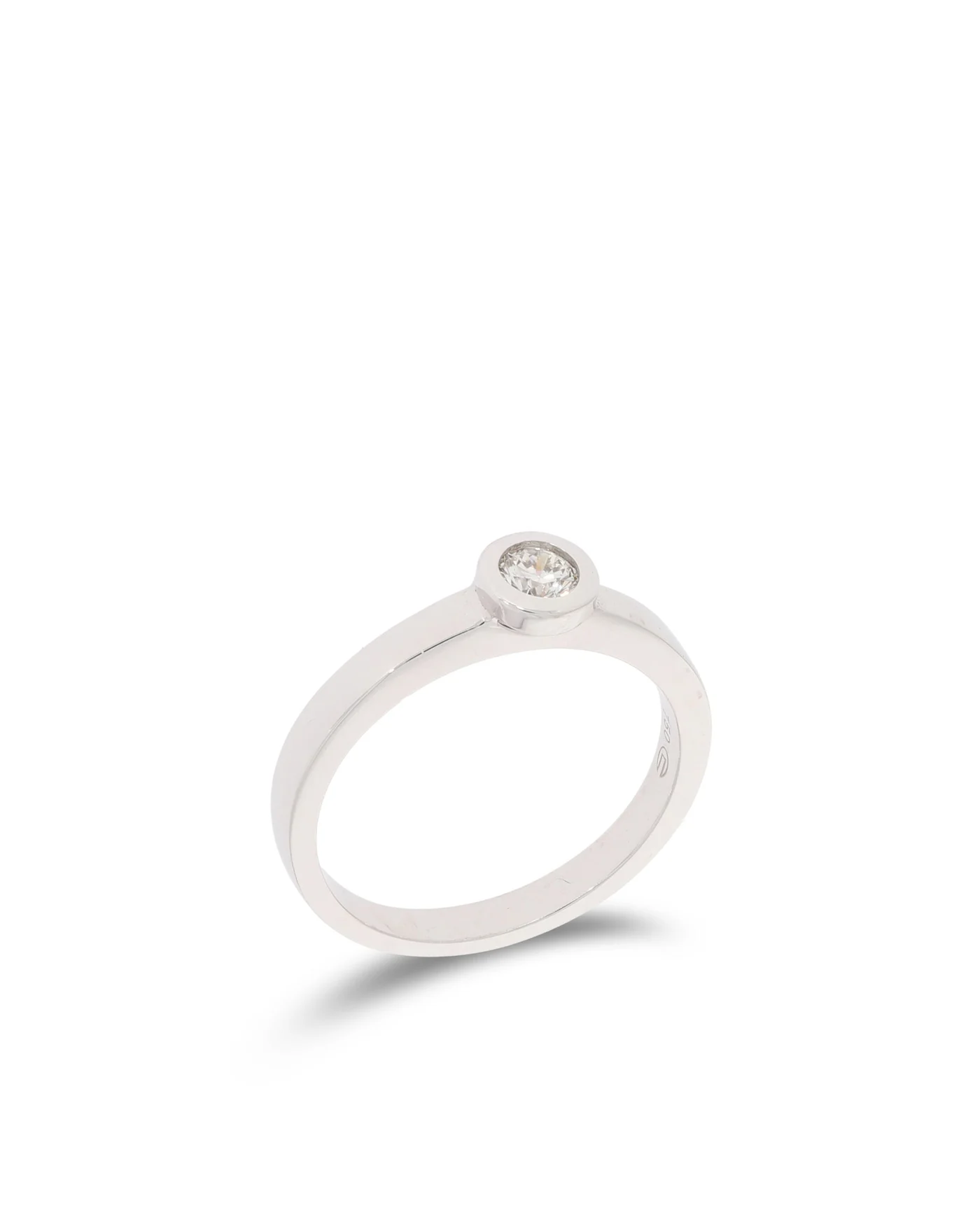 Damenring – CHRIST Solitaire Weissgold mit Diamant 0.20ct