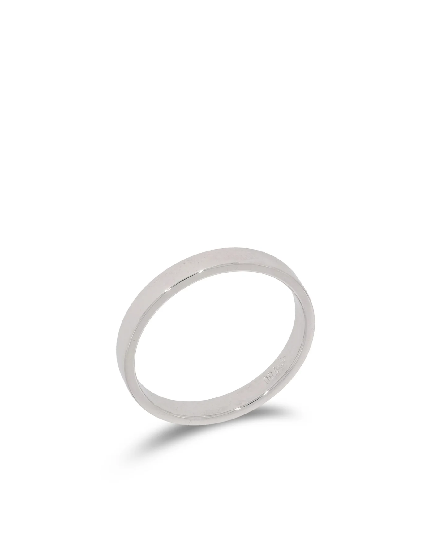 Unisex Ring – Weissgold