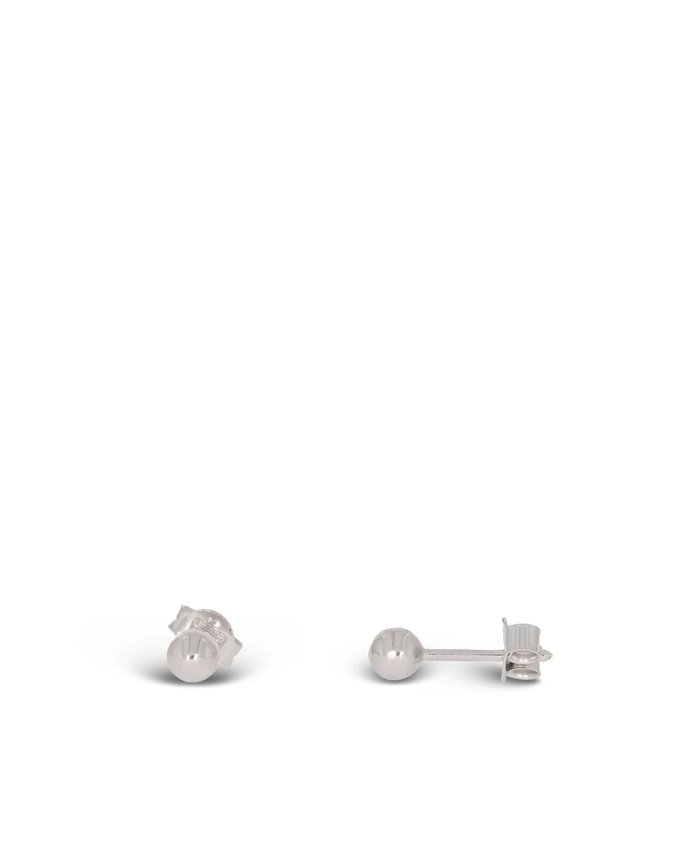 Ohrstecker – Weissgold