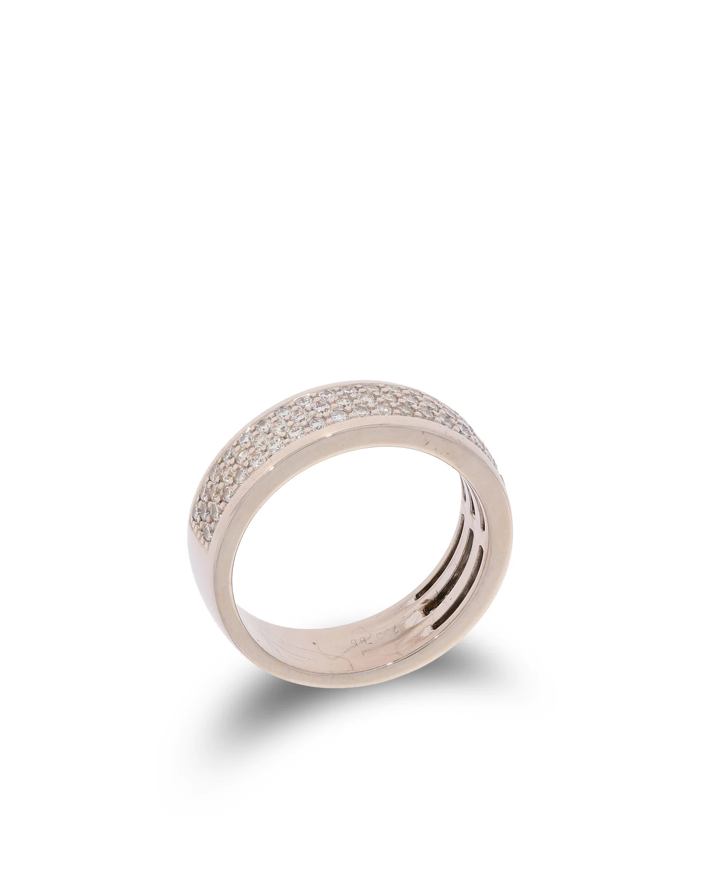 Damenring – Weissgold mit Diamanten 1.0ct
