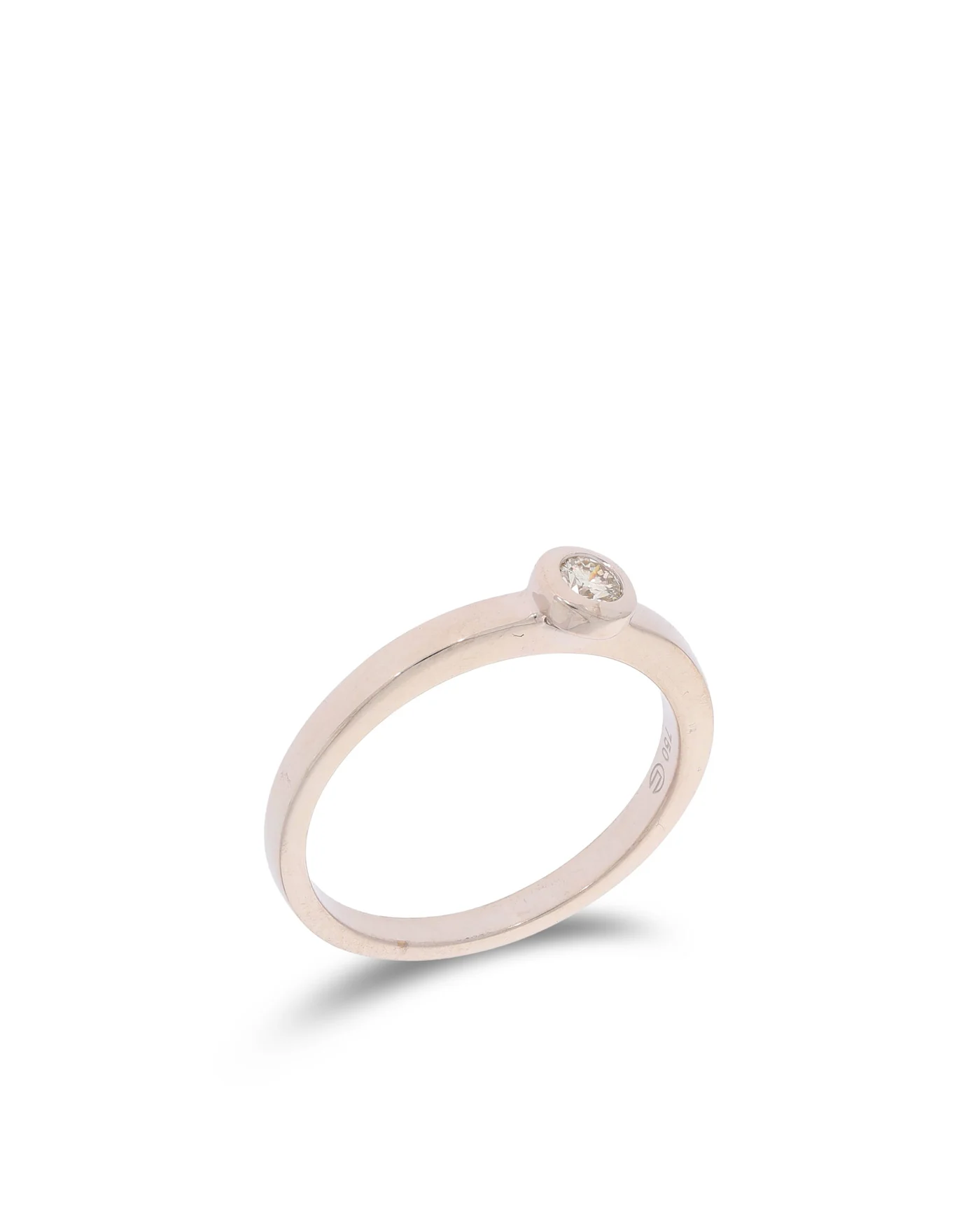 Damenring - CHRIST Solitaire Weissgold 0.28ct