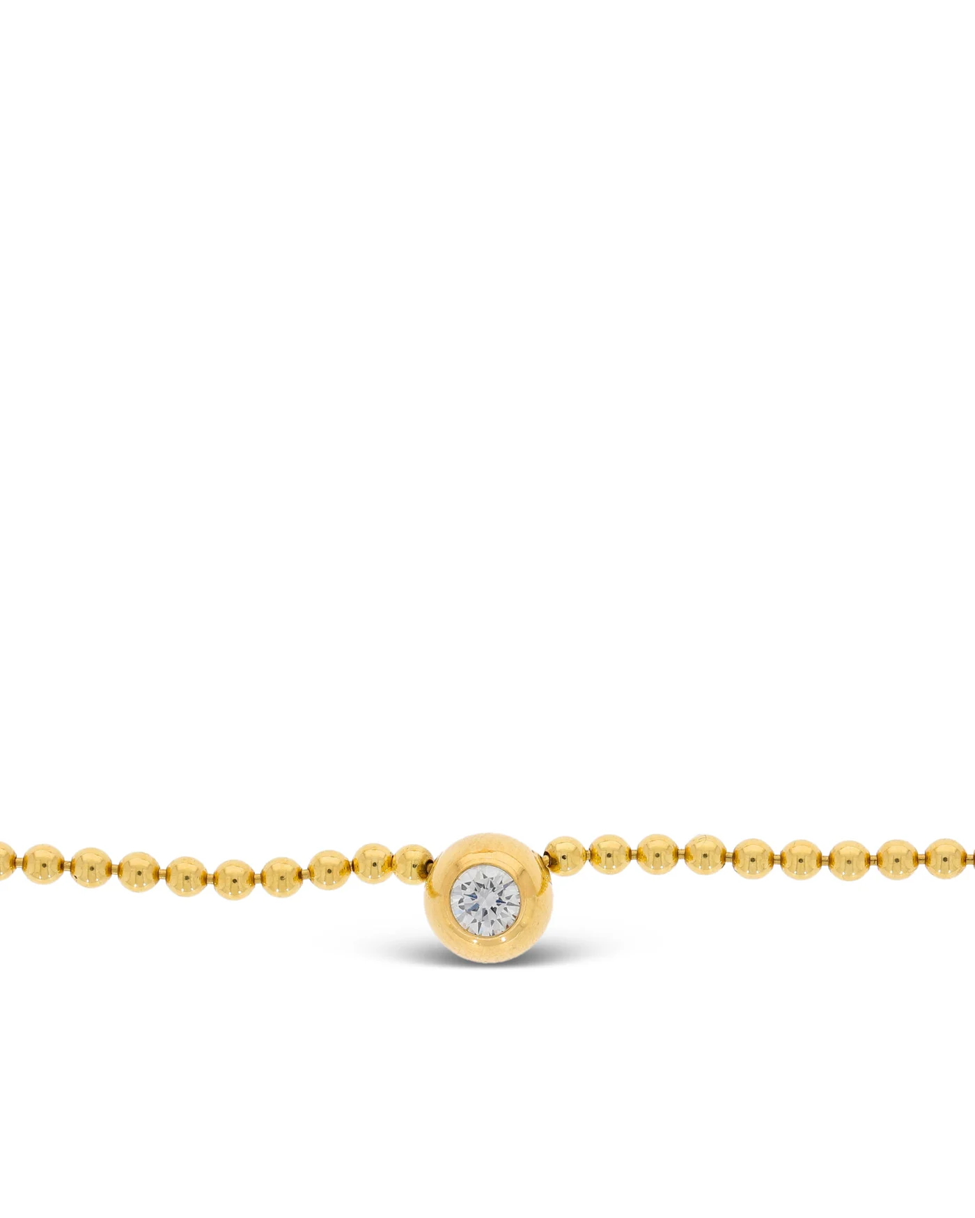Halskette mit Anhänger – CARTIER Gelbgold mit Brillant
