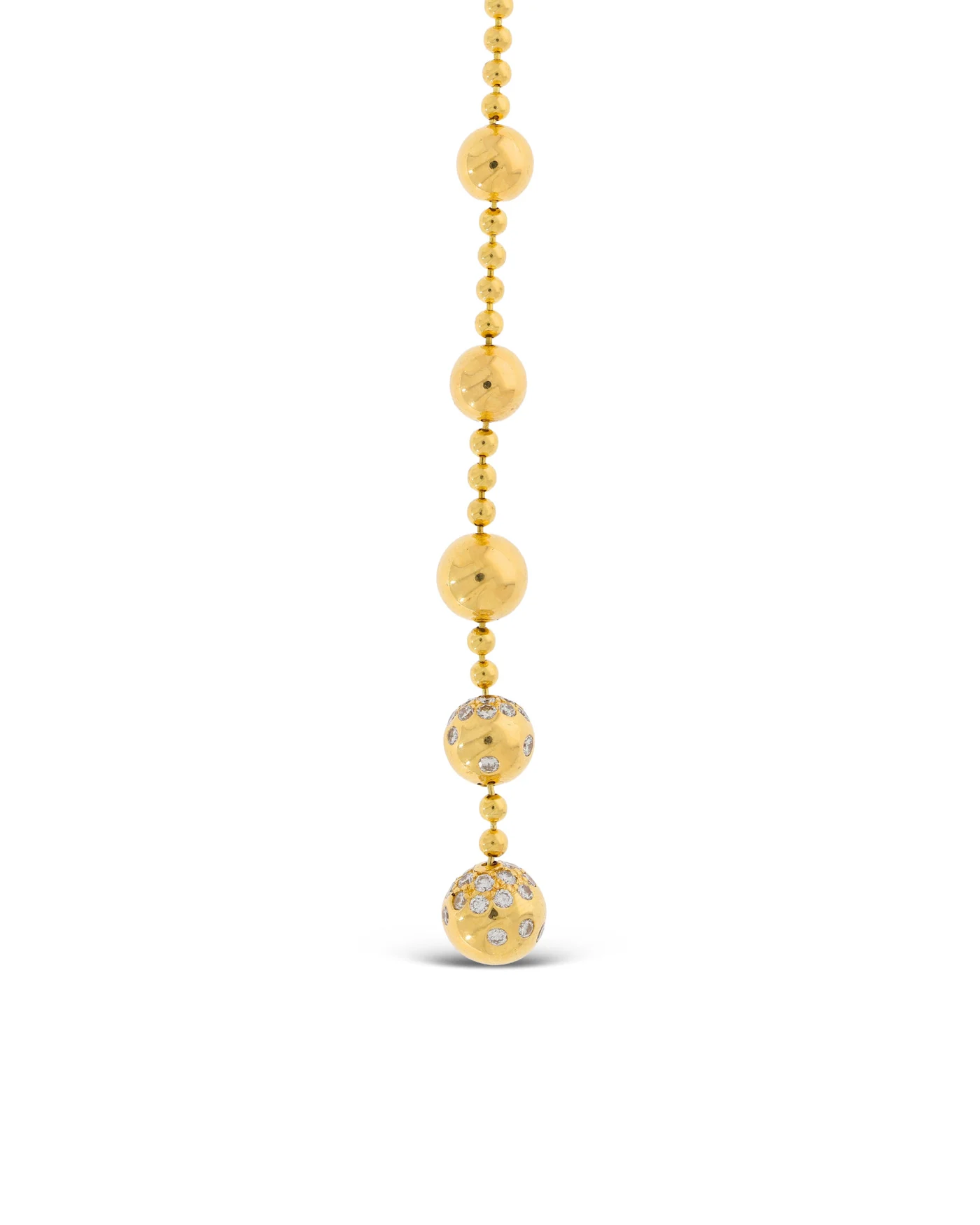 Halskette mit Anhänger – CARTIER Gelbgold mit Brillanten
