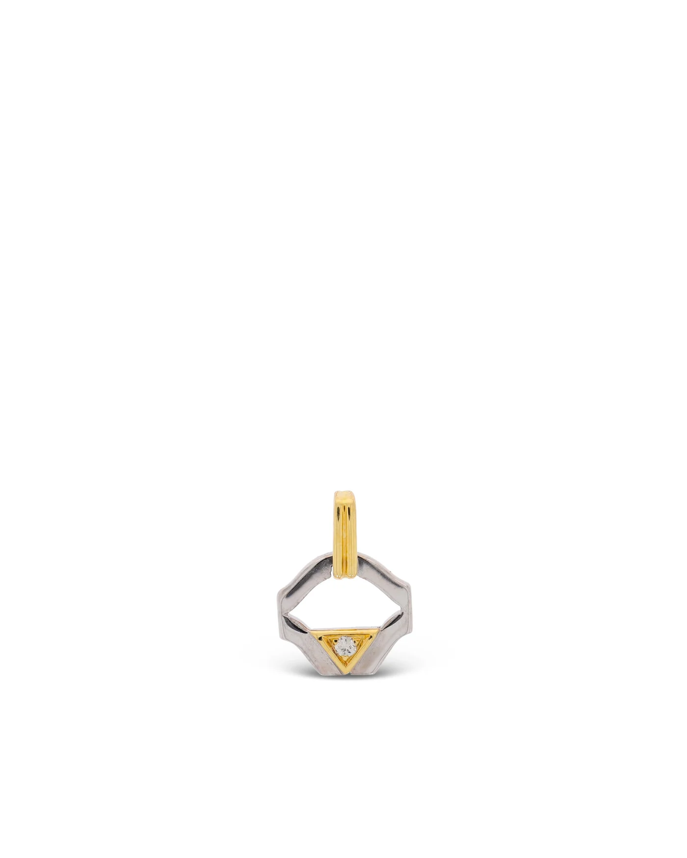 Anhänger – Solitaire Bicolor 0.02ct