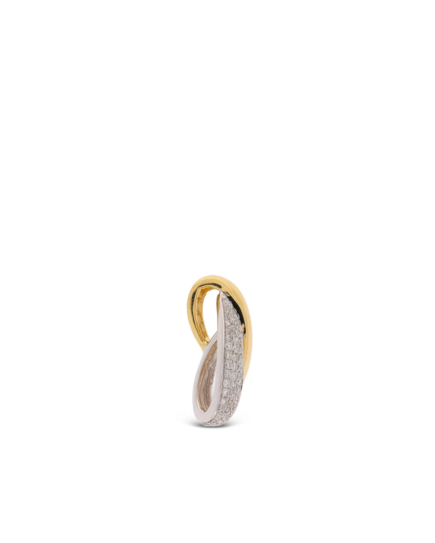 Anhänger - CHRIST Bicolor mit Diamanten ca. 0.35ct