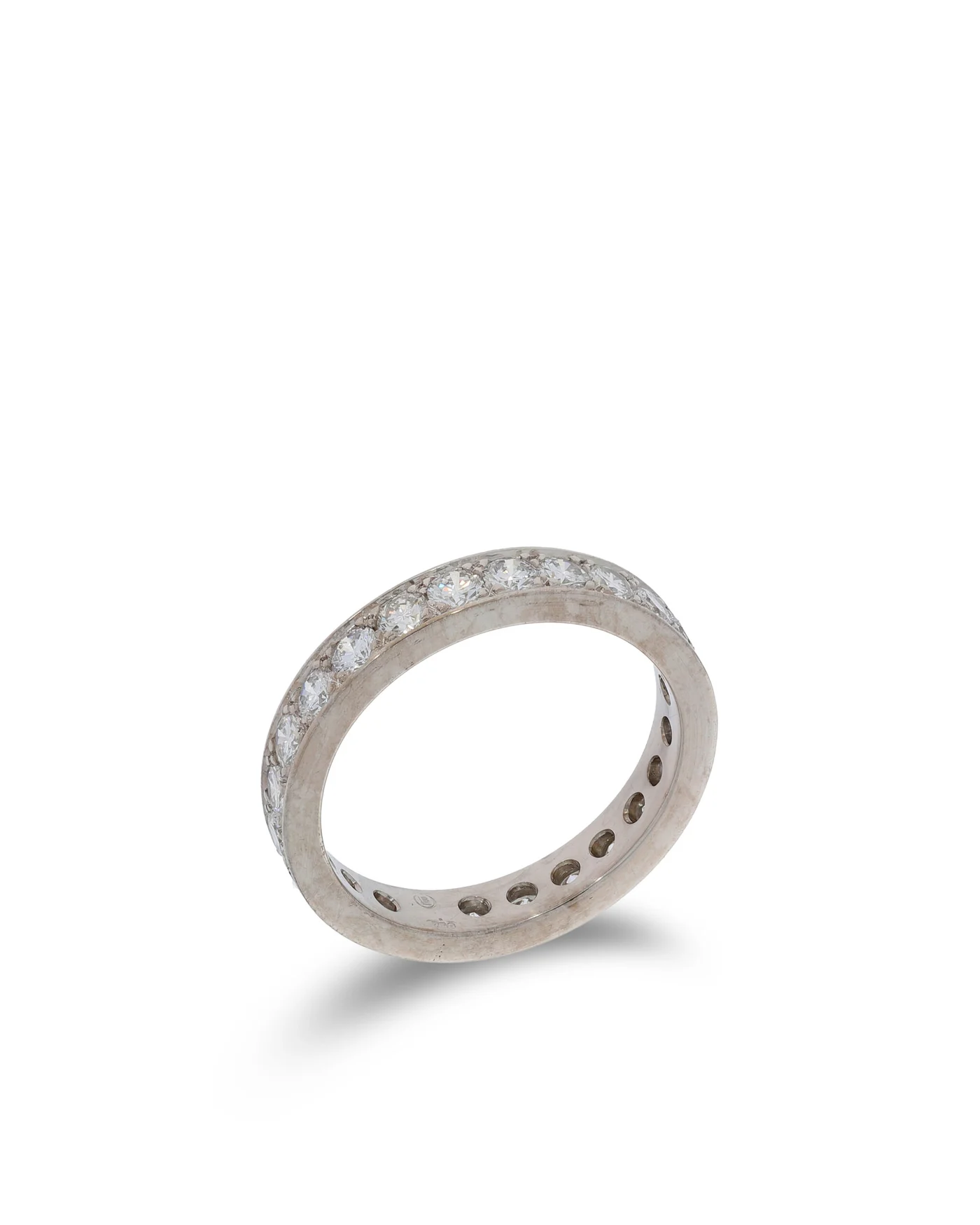 Damenring - Memoire Weissgold mit Brillanten 1.2ct
